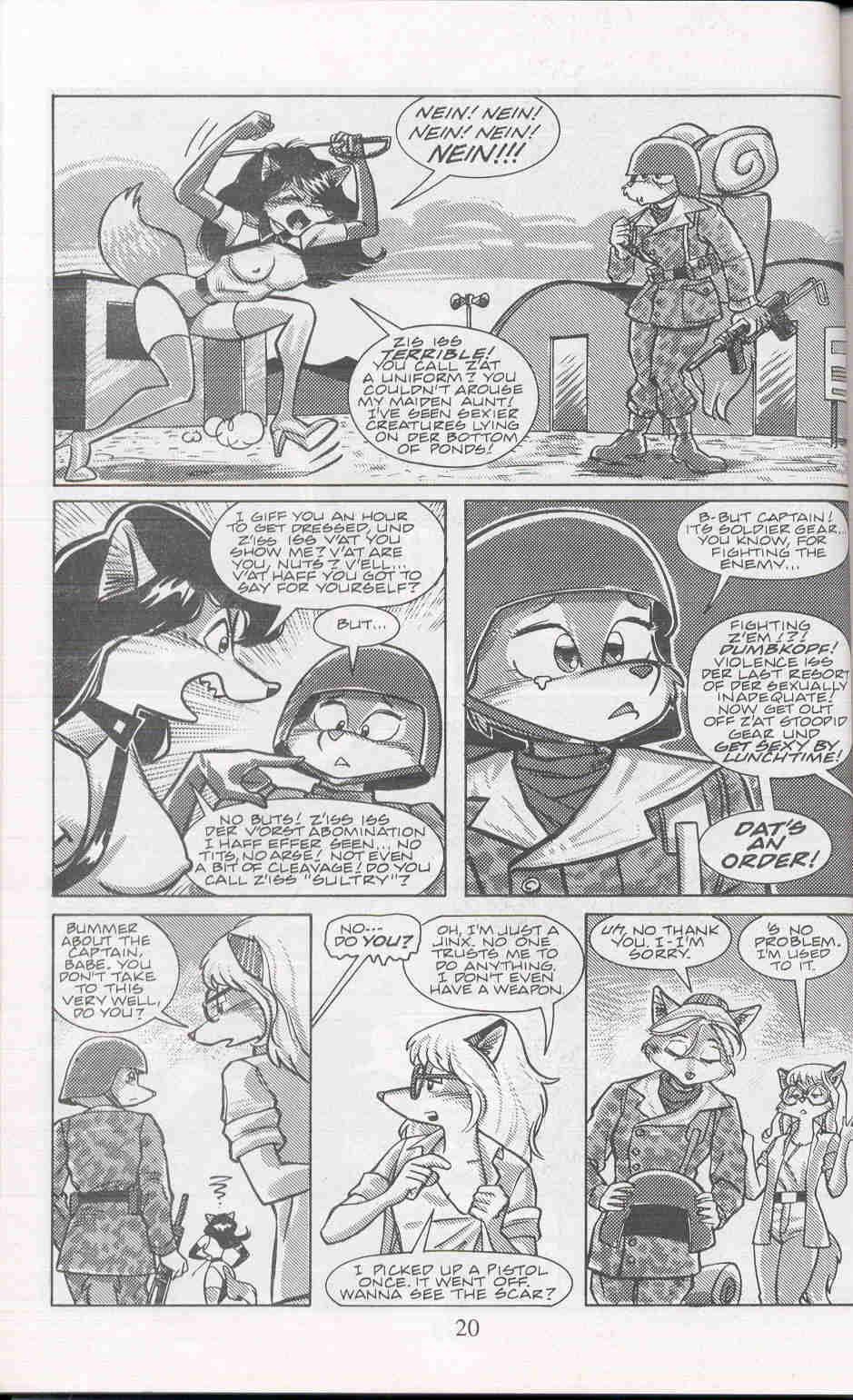 Tank Vixens issue 1 - Page 22