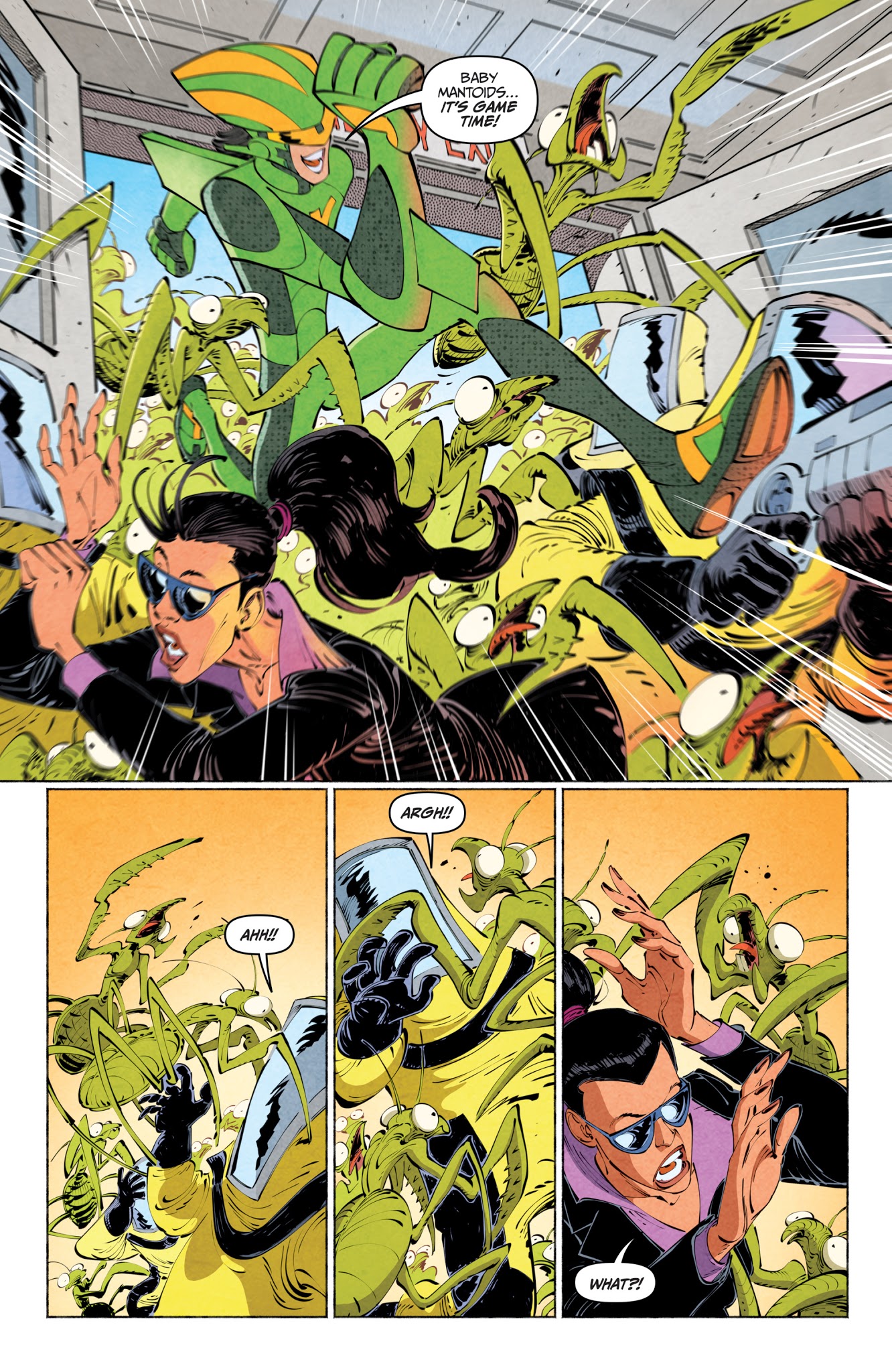 Read online Stretch Armstrong and the Flex Fighters comic -  Issue #2 - 18