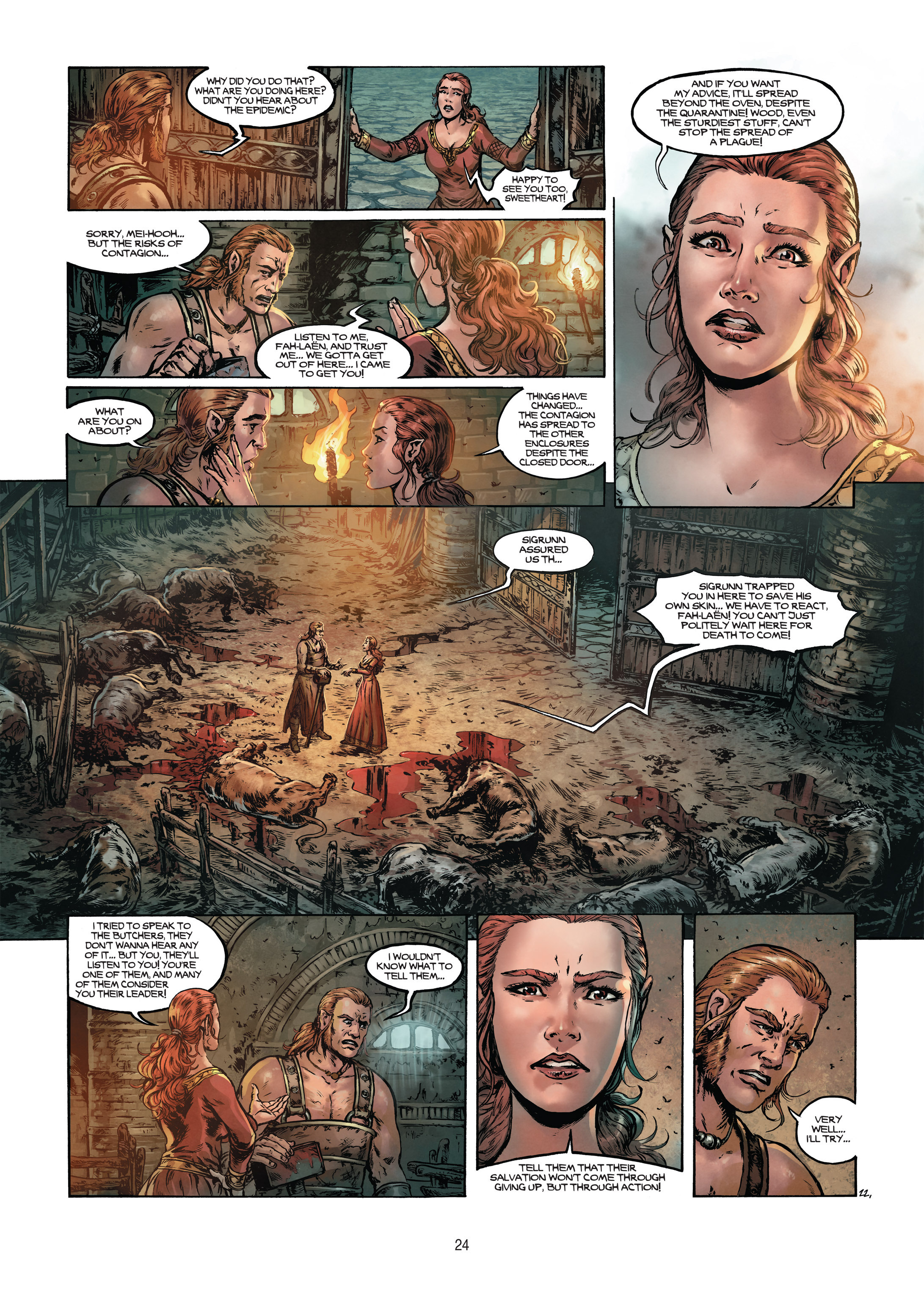 Read online Elves comic -  Issue #9 - 23