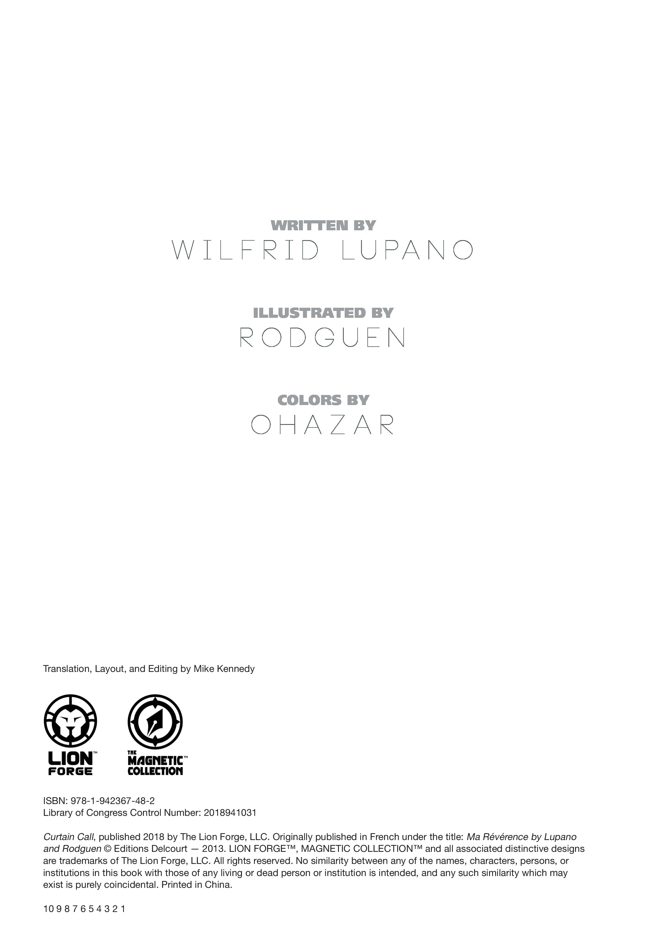 Read online Curtain Call comic -  Issue # TPB - 3