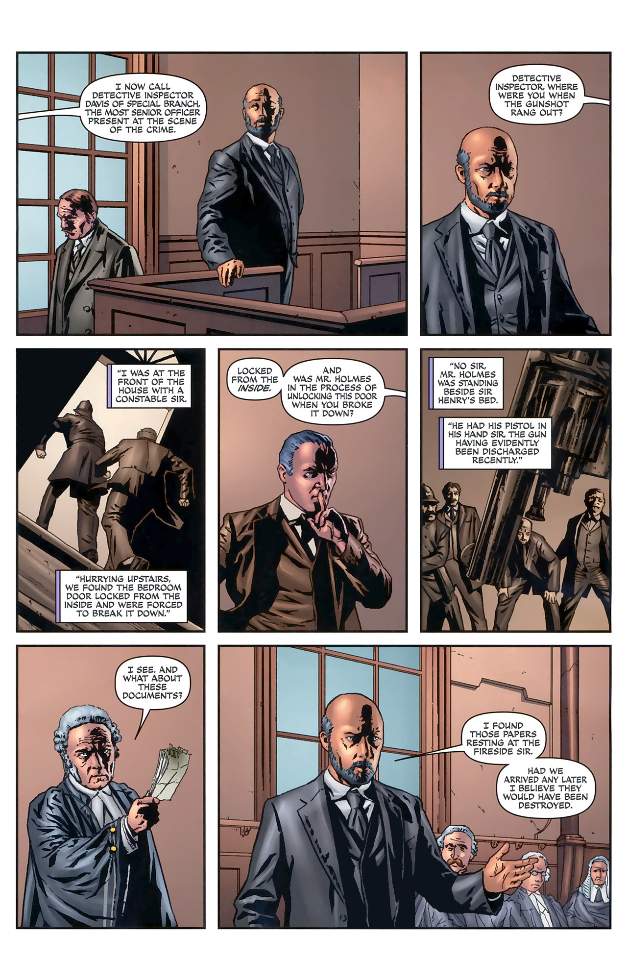 Read online Sherlock Holmes (2009) comic -  Issue #5 - 9