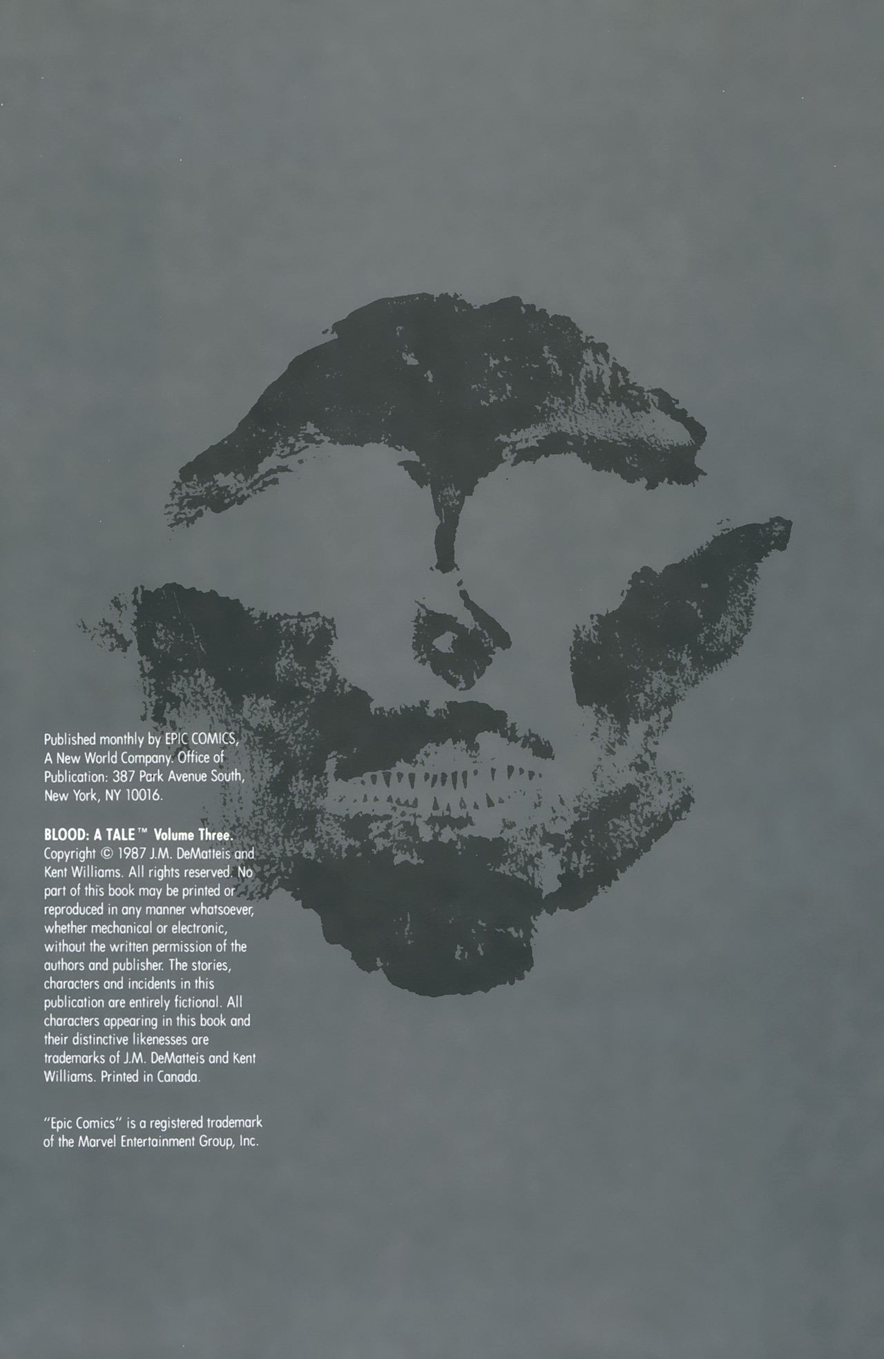 Read online Blood: A Tale comic -  Issue #3 - 2