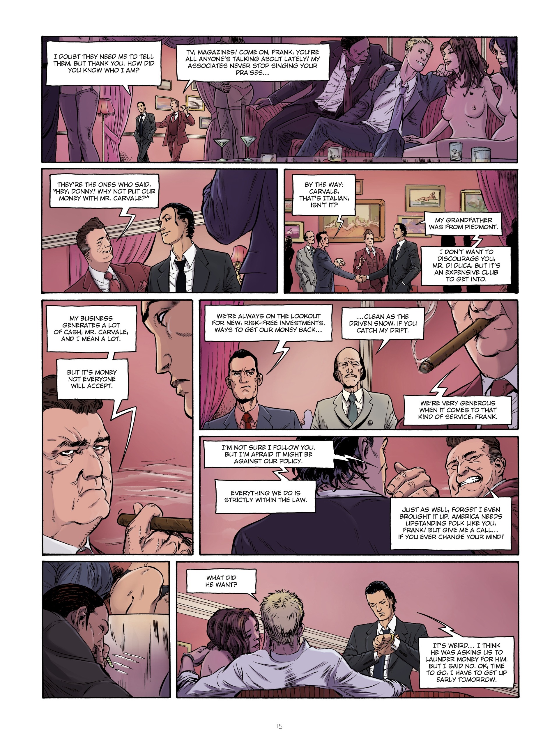 Read online Hedge Fund comic -  Issue #2 - 15