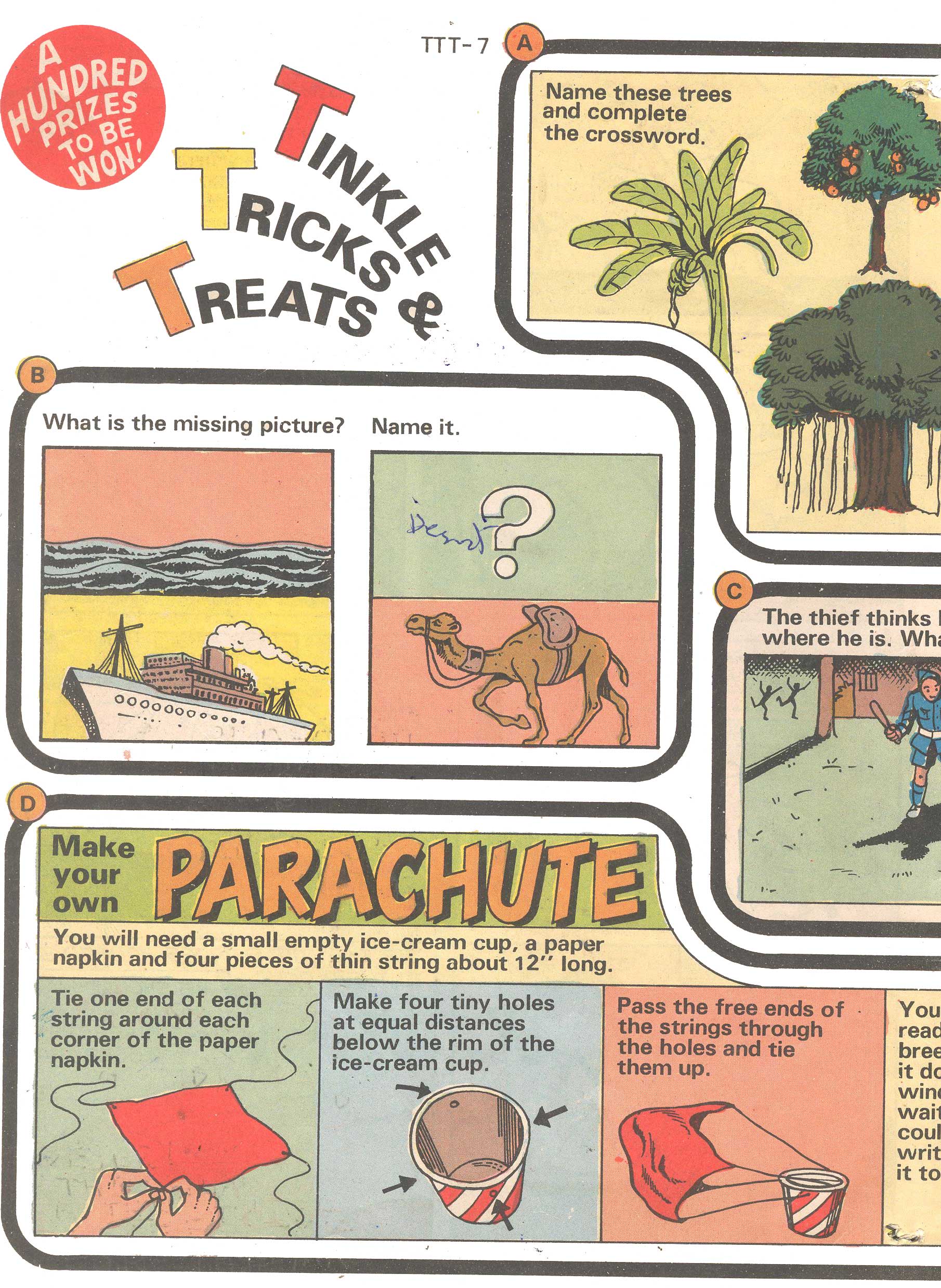 Read online Tinkle comic -  Issue #7 - 16