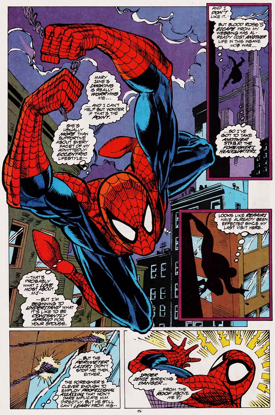 Read online Web of Spider-Man (1985) comic -  Issue #99 - 13