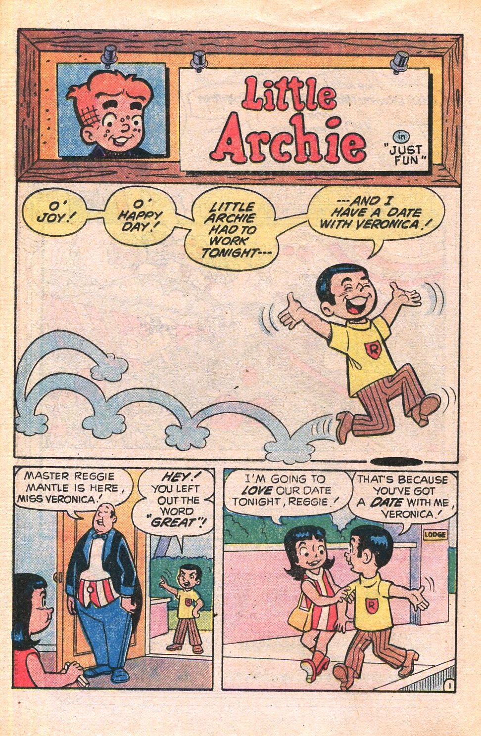 Read online Archie's TV Laugh-Out comic -  Issue #69 - 20