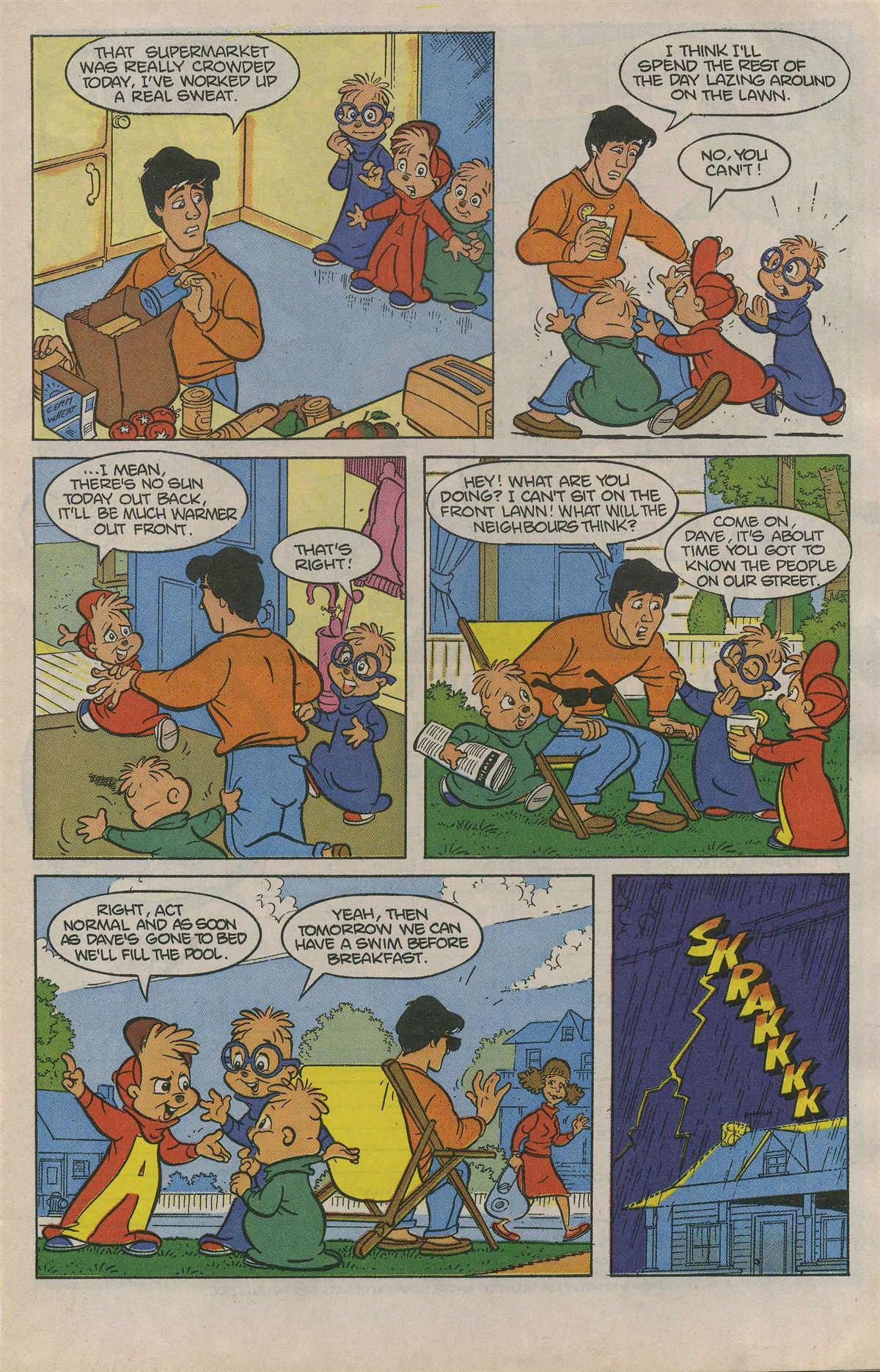 Read online Alvin and the Chipmunks comic -  Issue #1 - 9