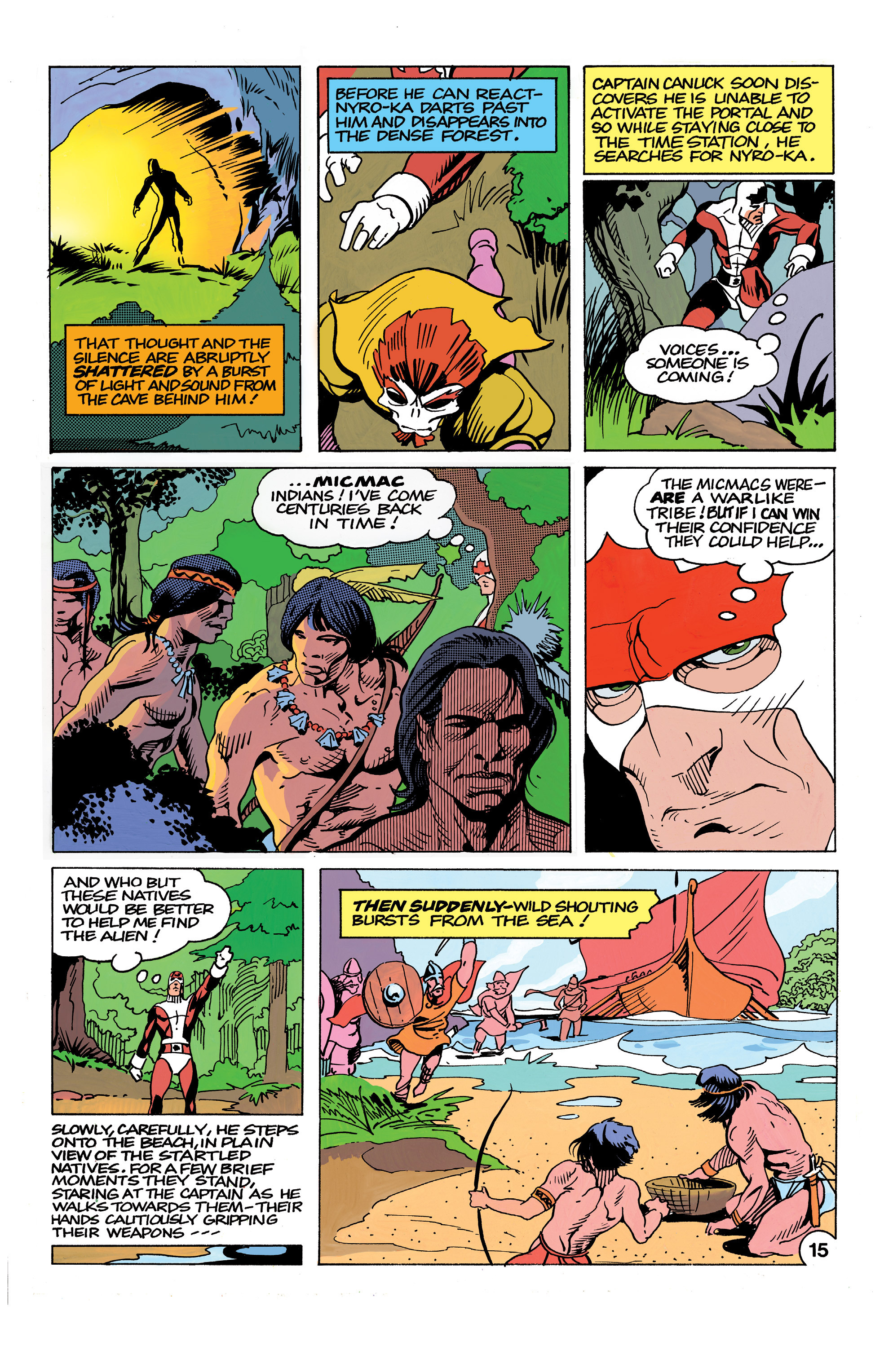 Read online Captain Canuck (1975) comic -  Issue #12 - 16