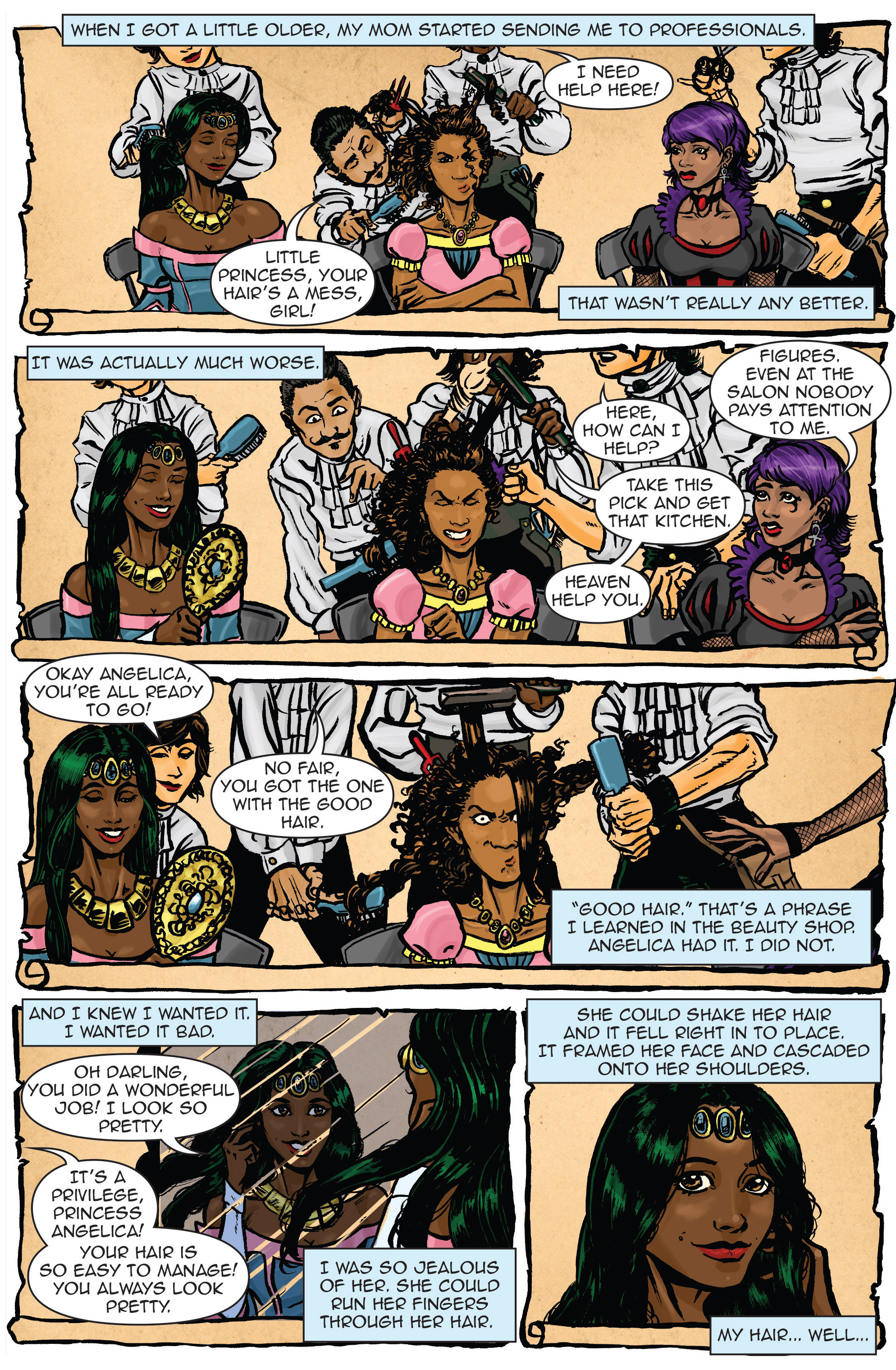 Read online Princeless: Make Yourself comic -  Issue #0 - 5