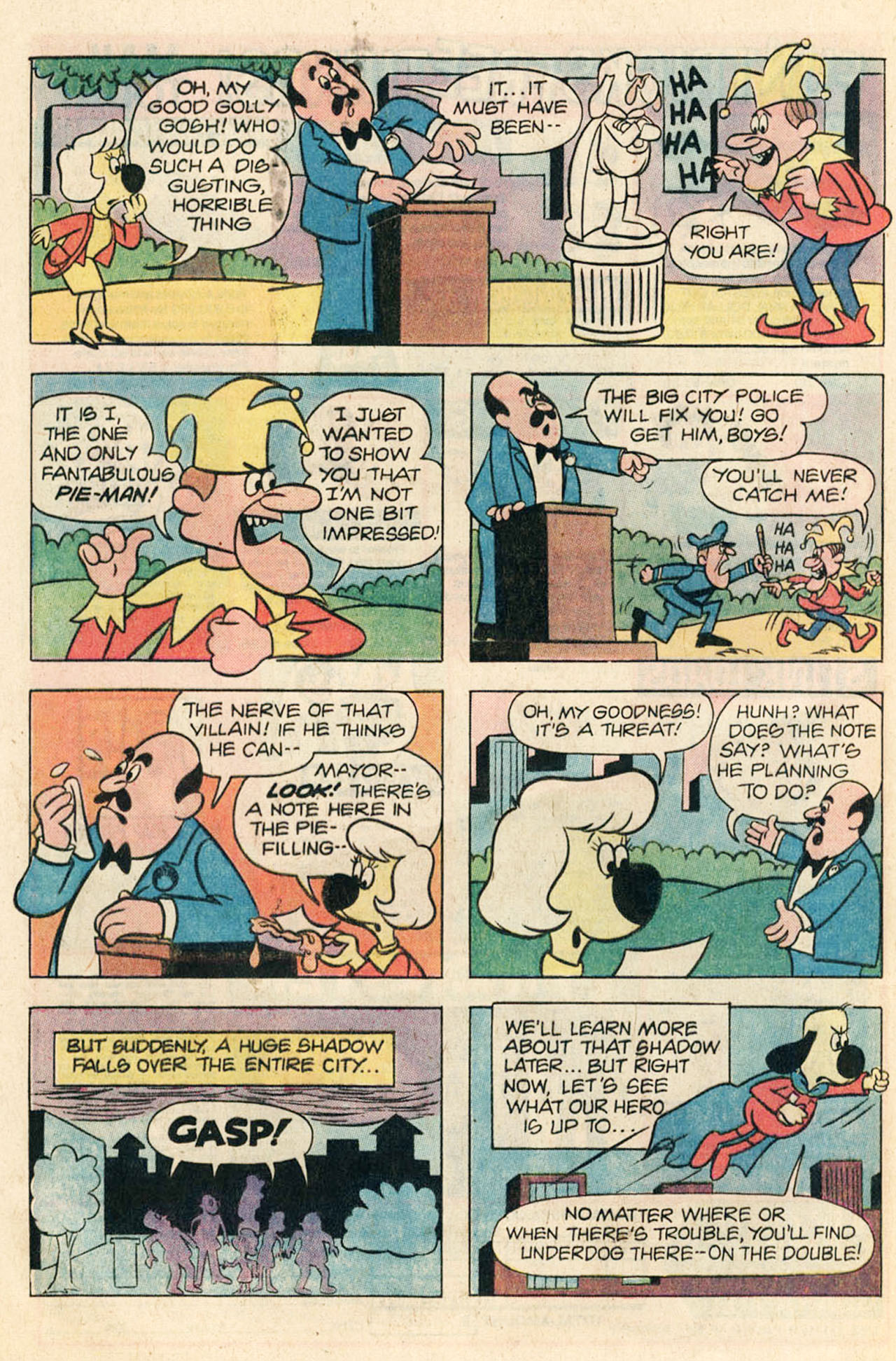 Read online Underdog (1975) comic -  Issue #13 - 16