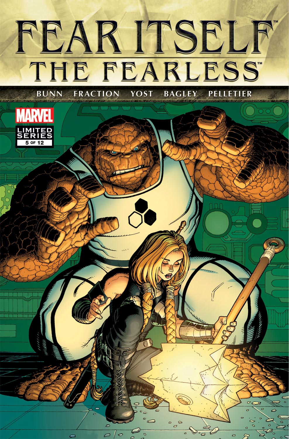 Read online Fear Itself: The Fearless comic -  Issue #5 - 1
