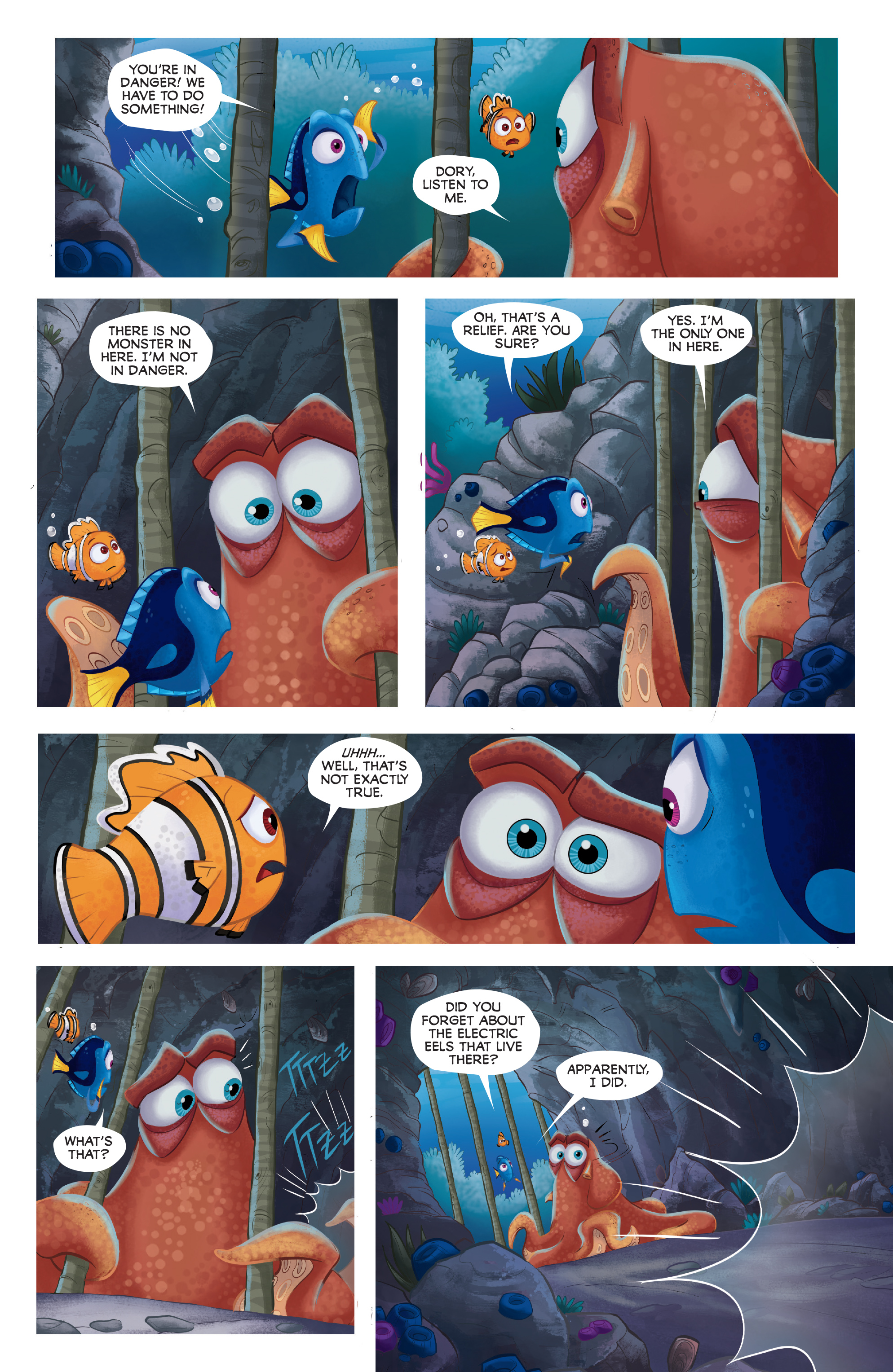 Read online Disney Pixar Finding Dory comic -  Issue #4 - 19