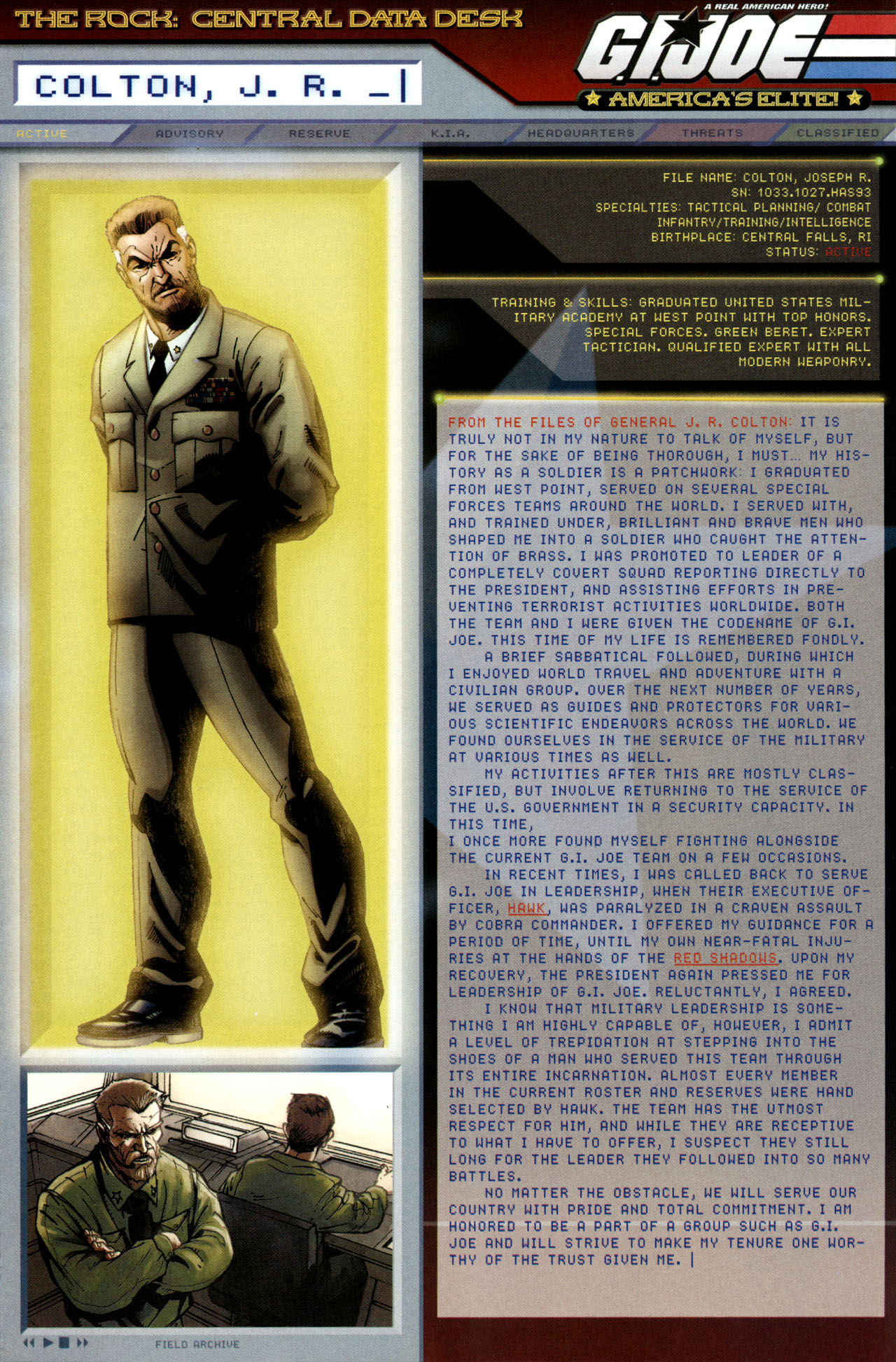 Read online G.I. Joe: Data Desk Handbook comic -  Issue #2 - 13