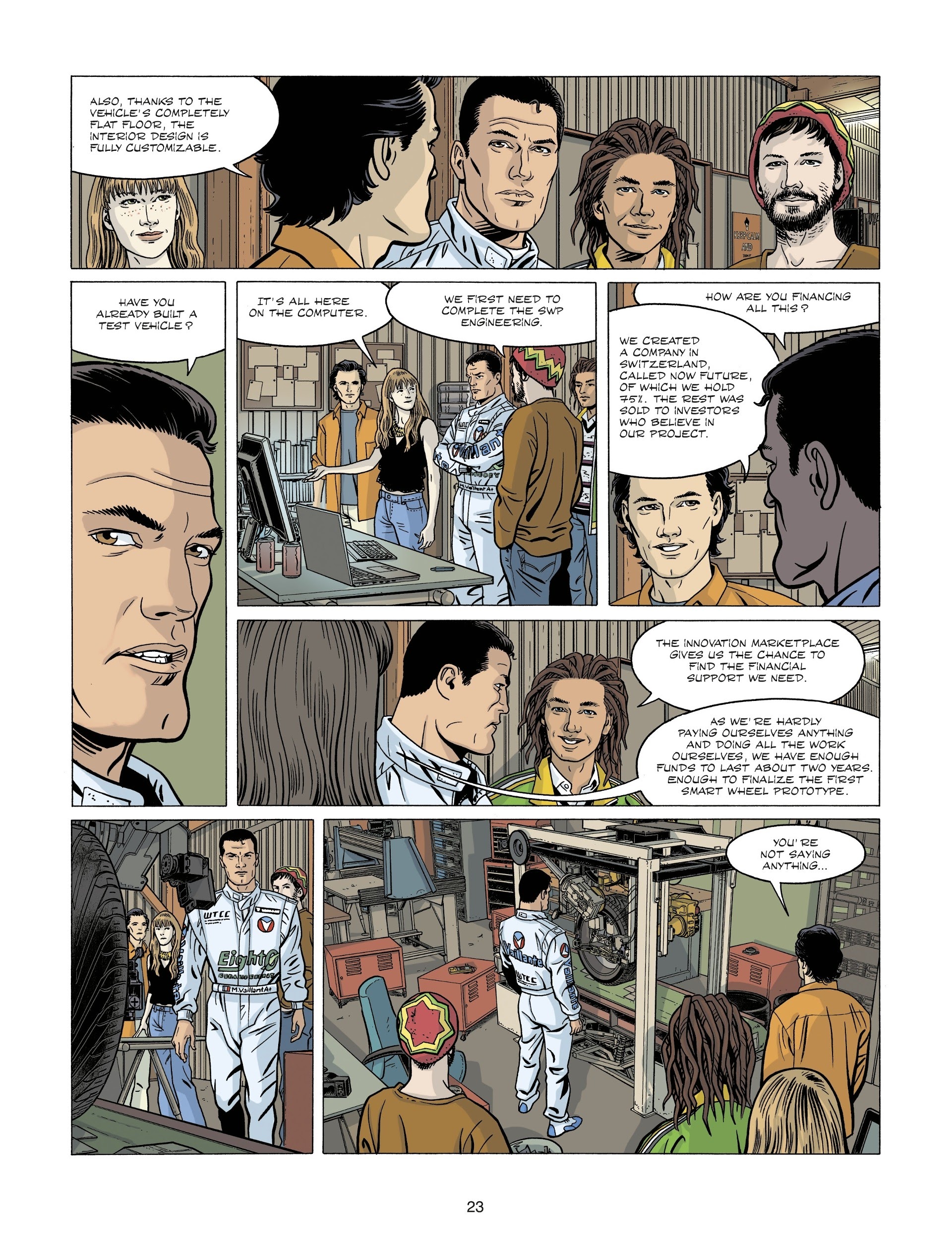 Read online Michel Vaillant comic -  Issue #2 - 23