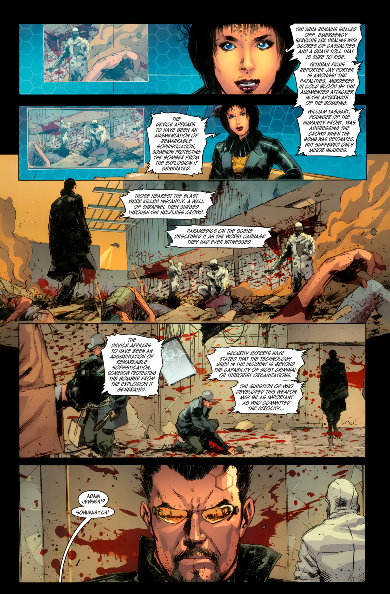 Read online Deus Ex comic -  Issue #2 - 5