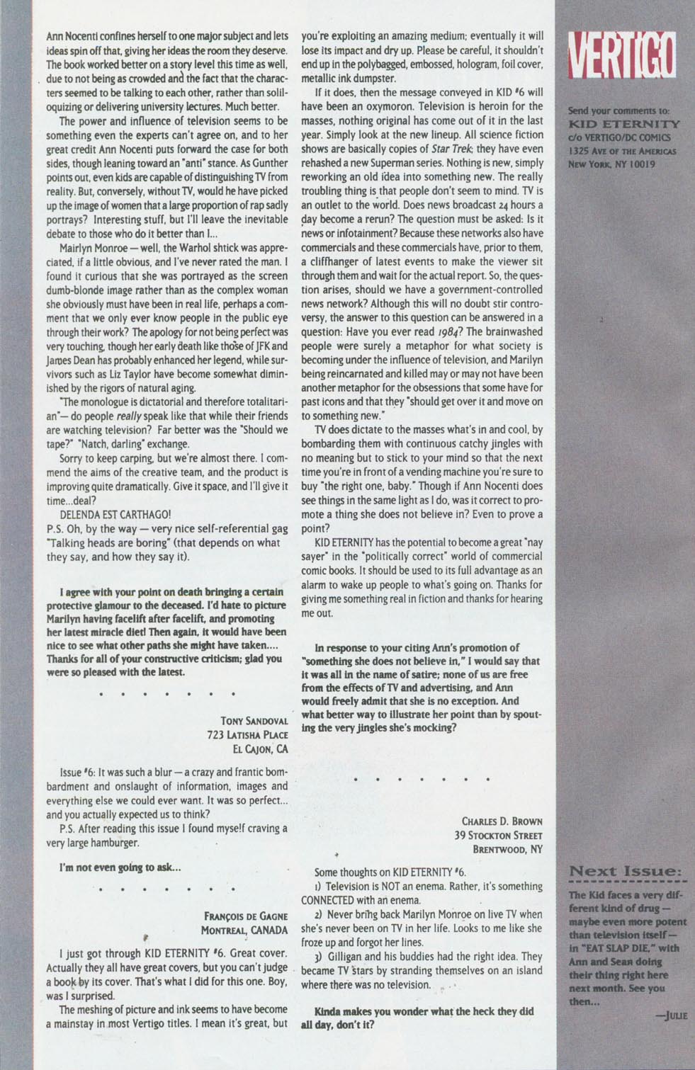 Read online Kid Eternity (1993) comic -  Issue #10 - 26