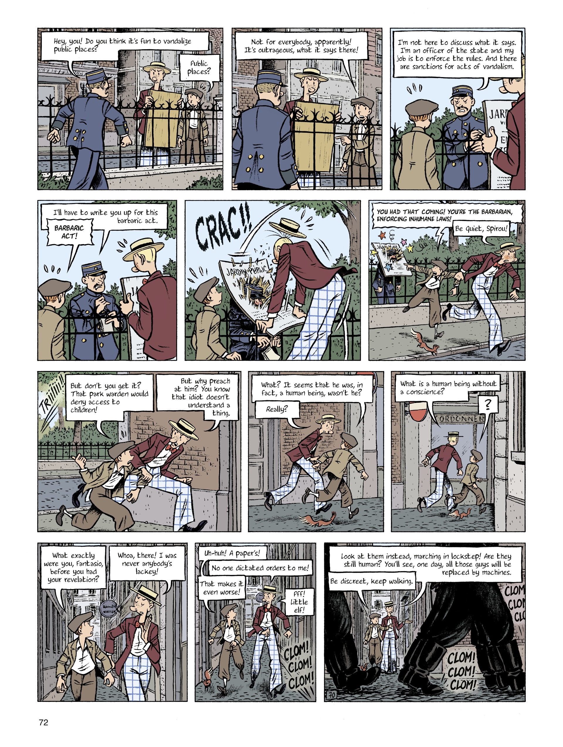 Read online Spirou: Hope Against All Odds comic -  Issue #2 - 72