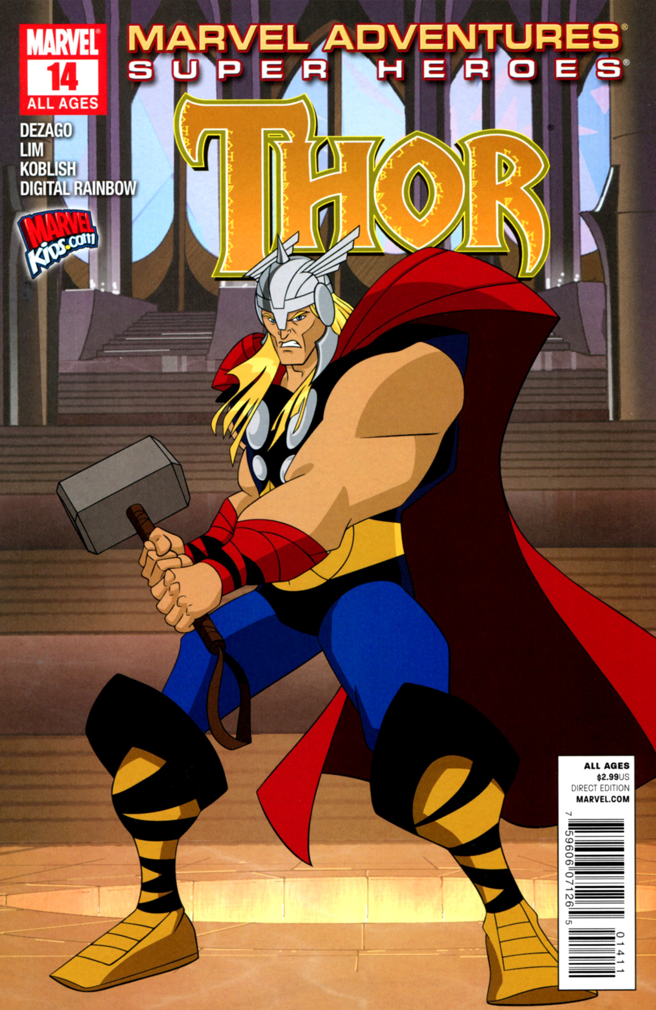Read online Marvel Adventures Super Heroes (2010) comic -  Issue #14 - 1
