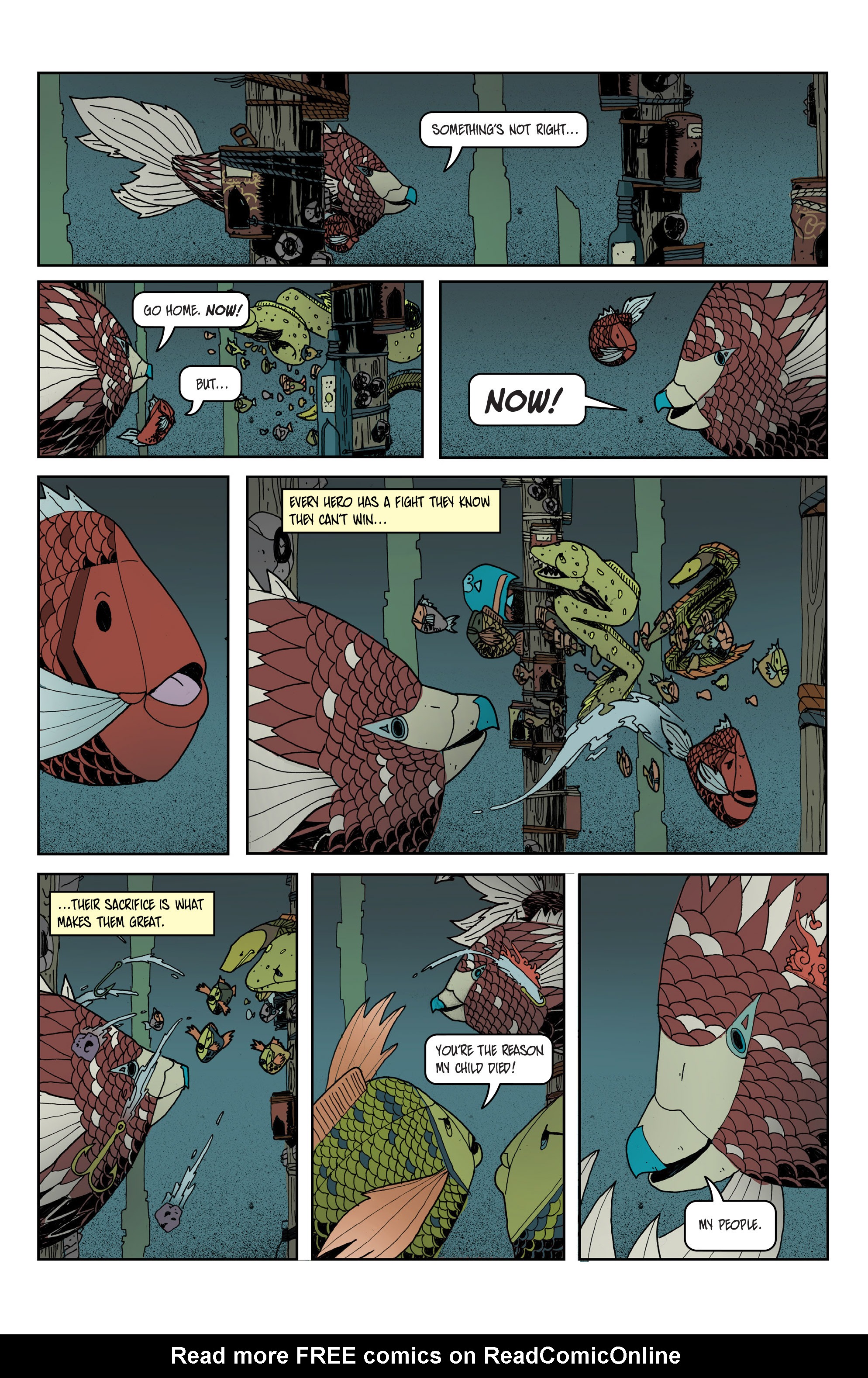 Read online The Little Red Fish comic -  Issue #2 - 24