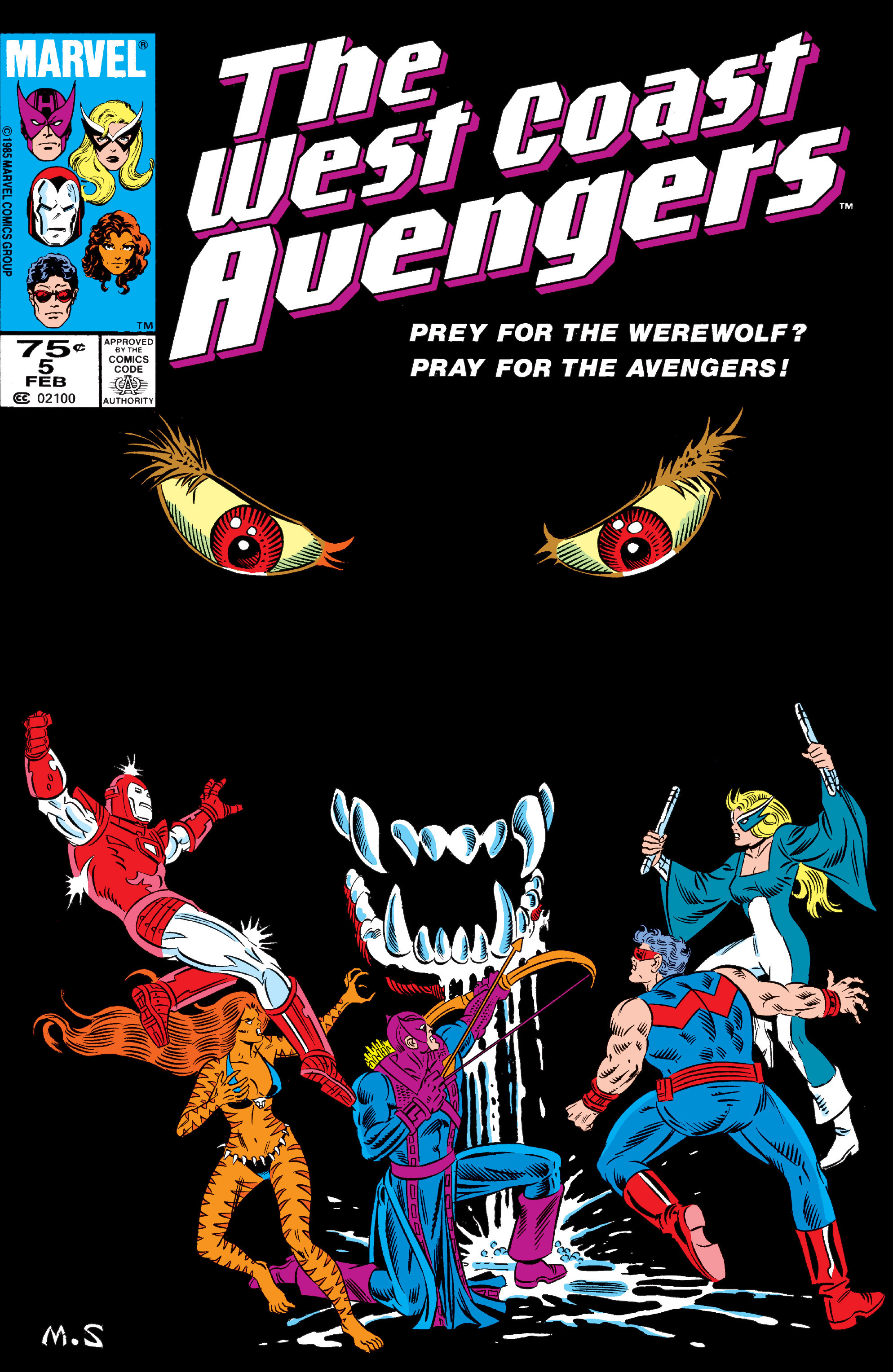 Read online West Coast Avengers (1985) comic -  Issue #5 - 1