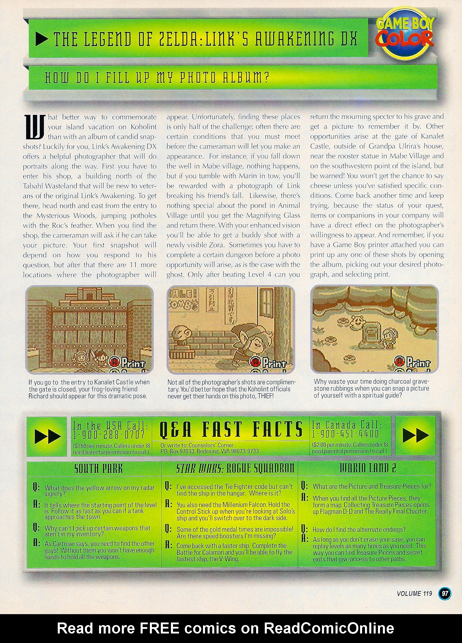 Read online Nintendo Power comic -  Issue #119 - 104