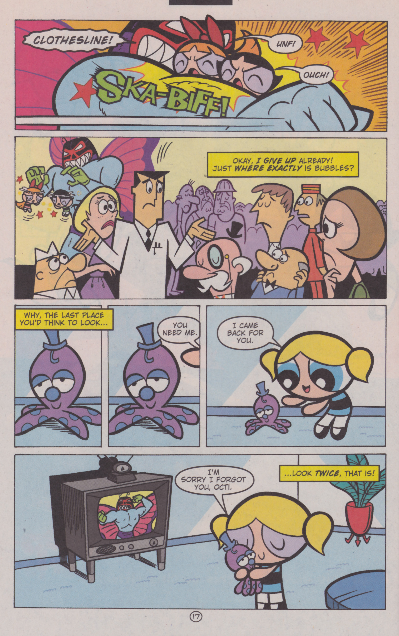 Read online The Powerpuff Girls comic -  Issue #18 - 19