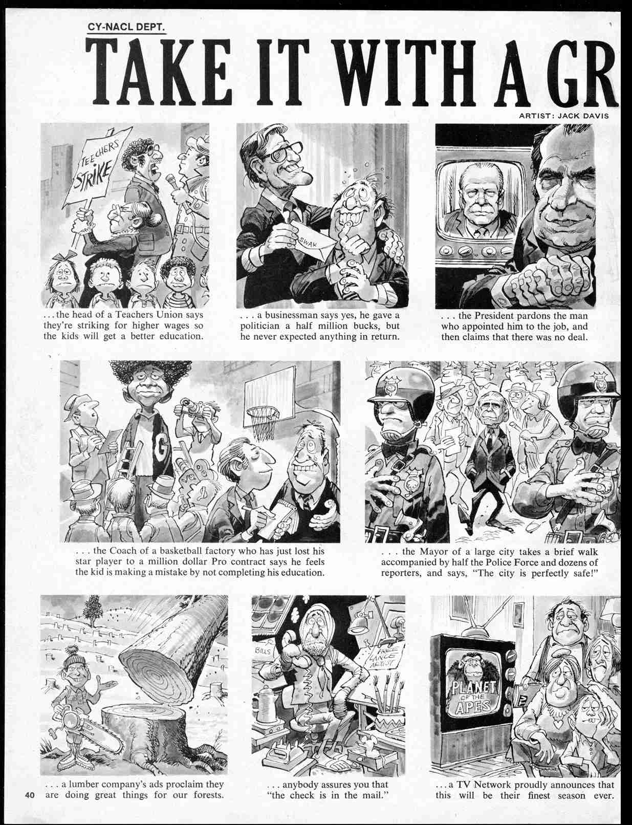 Read online MAD comic -  Issue #183 - 42