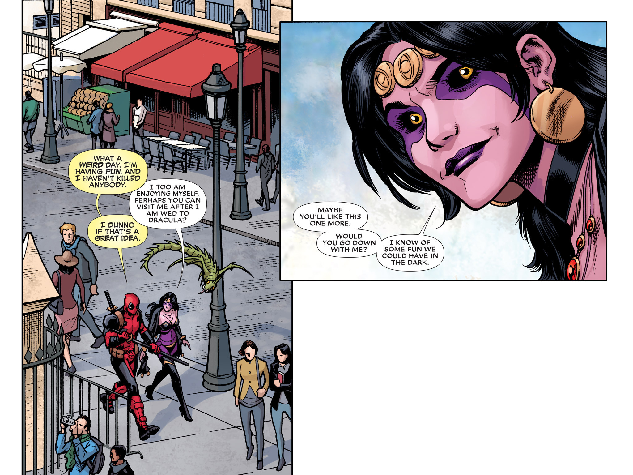 Read online Deadpool: The Gauntlet Infinite Comic comic -  Issue #6 - 14