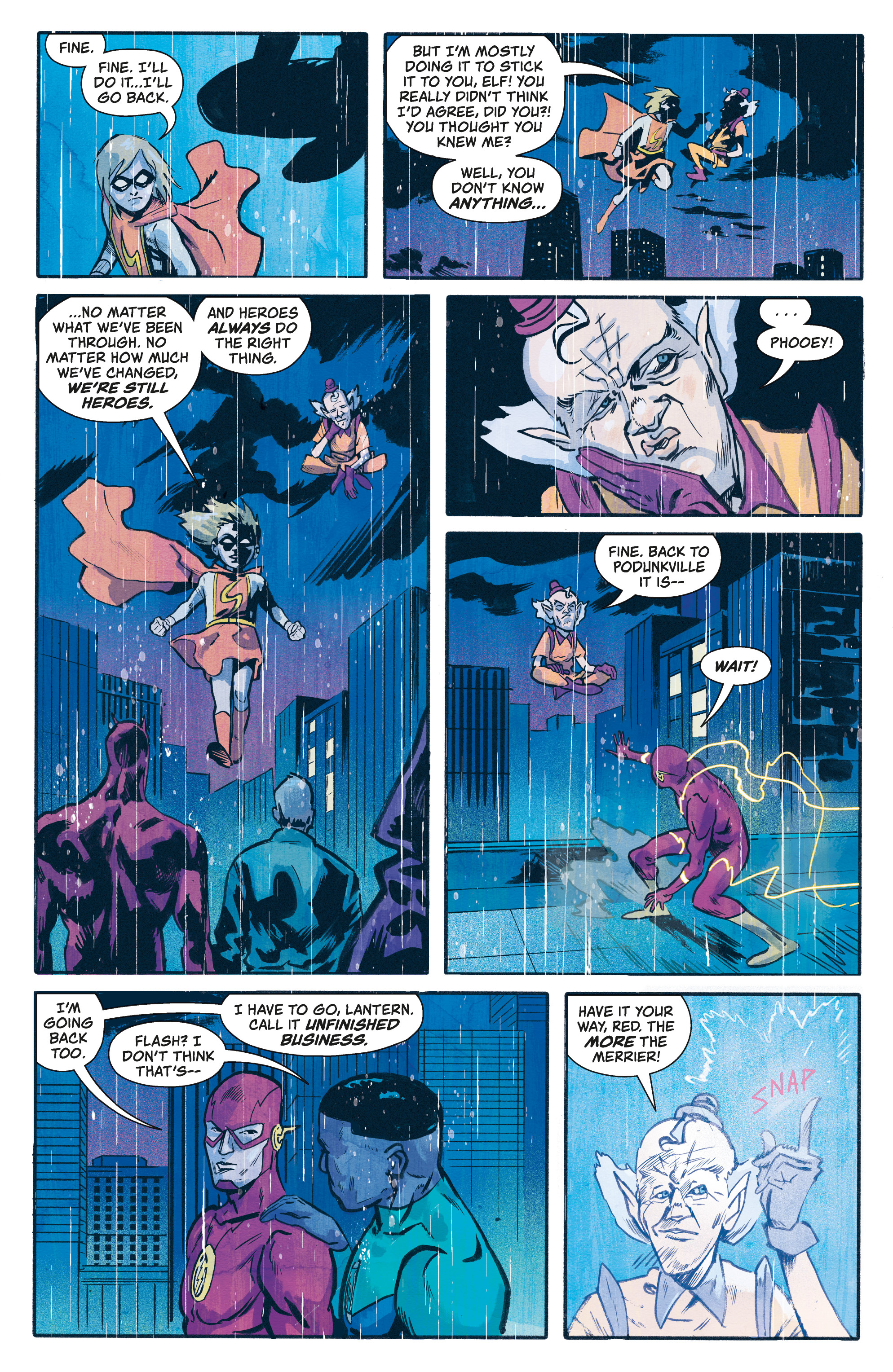 Read online Black Hammer/Justice League: Hammer of Justice! comic -  Issue #5 - 12