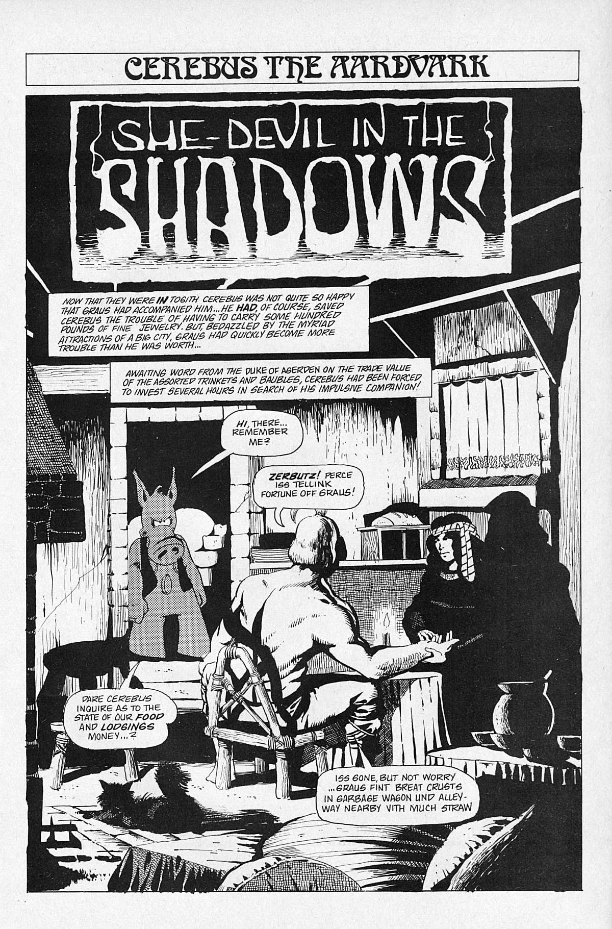 Read online Cerebus comic -  Issue #19 - 5