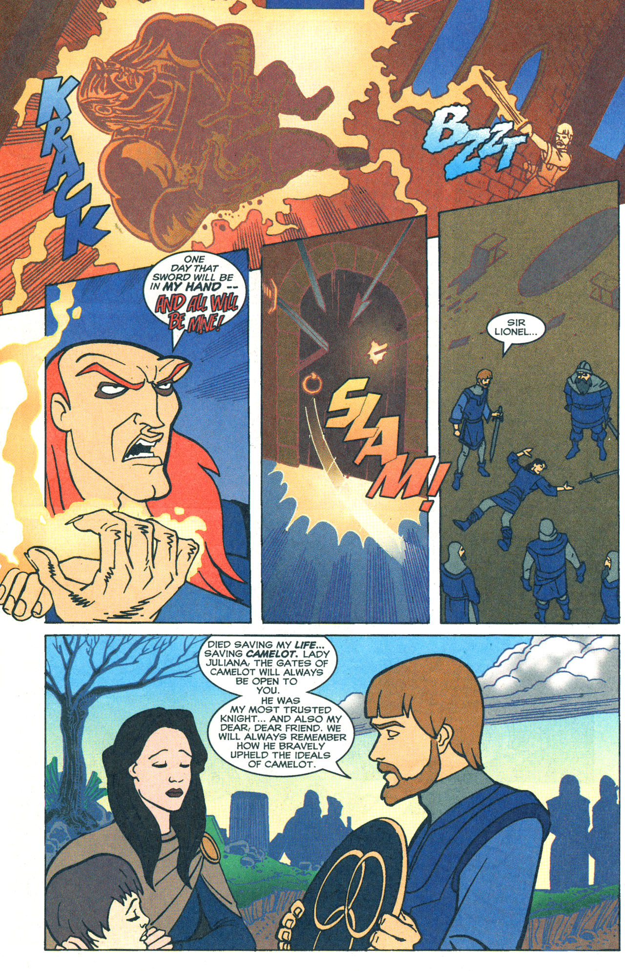 Read online Quest For Camelot comic -  Issue # Full - 8
