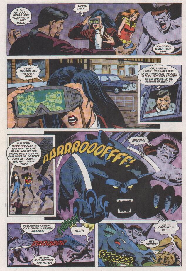 Read online Gargoyles (1995) comic -  Issue #8 - Terror In Times Square - 22