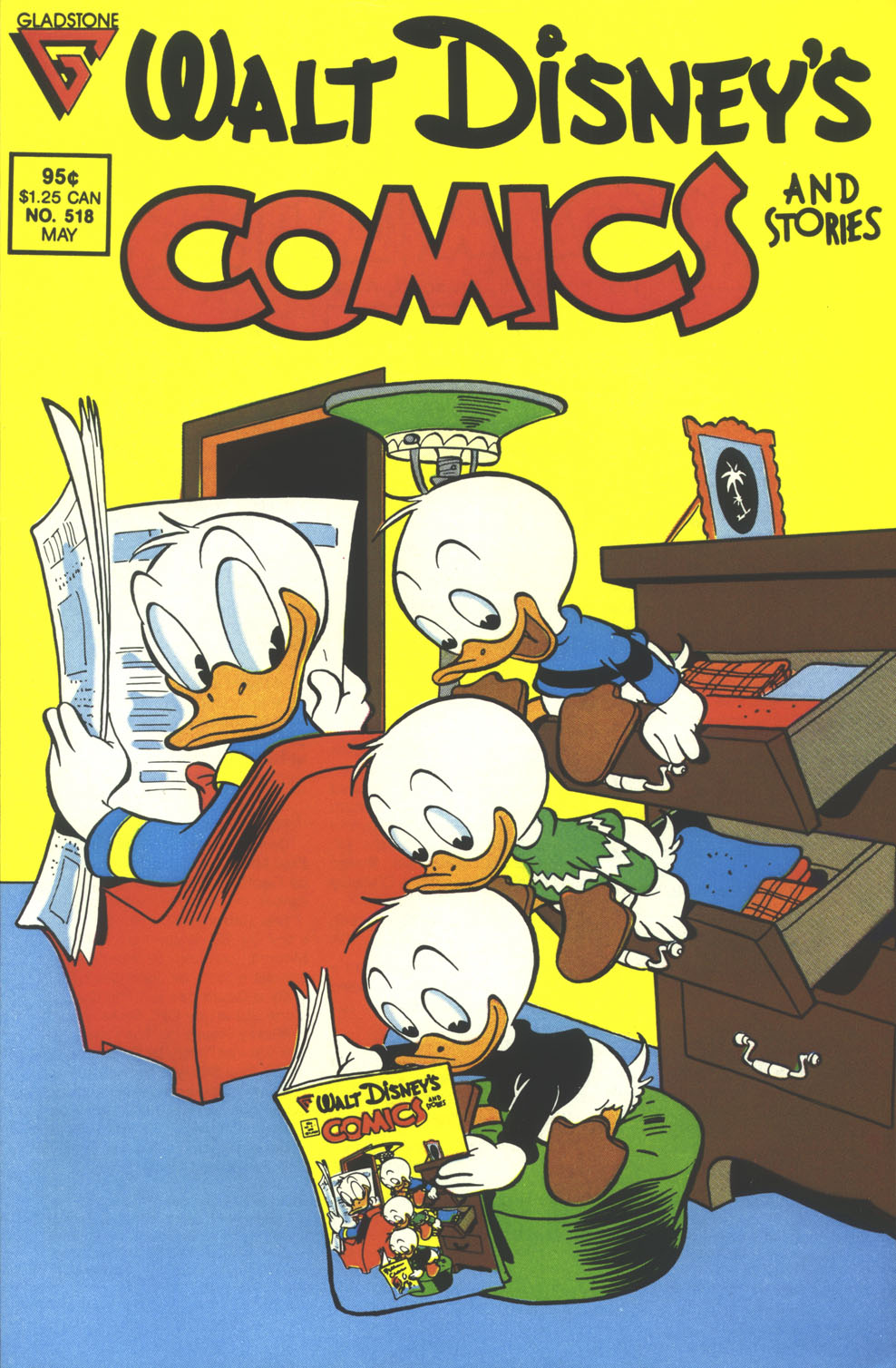 Read online Walt Disney's Comics and Stories comic -  Issue #518 - 1