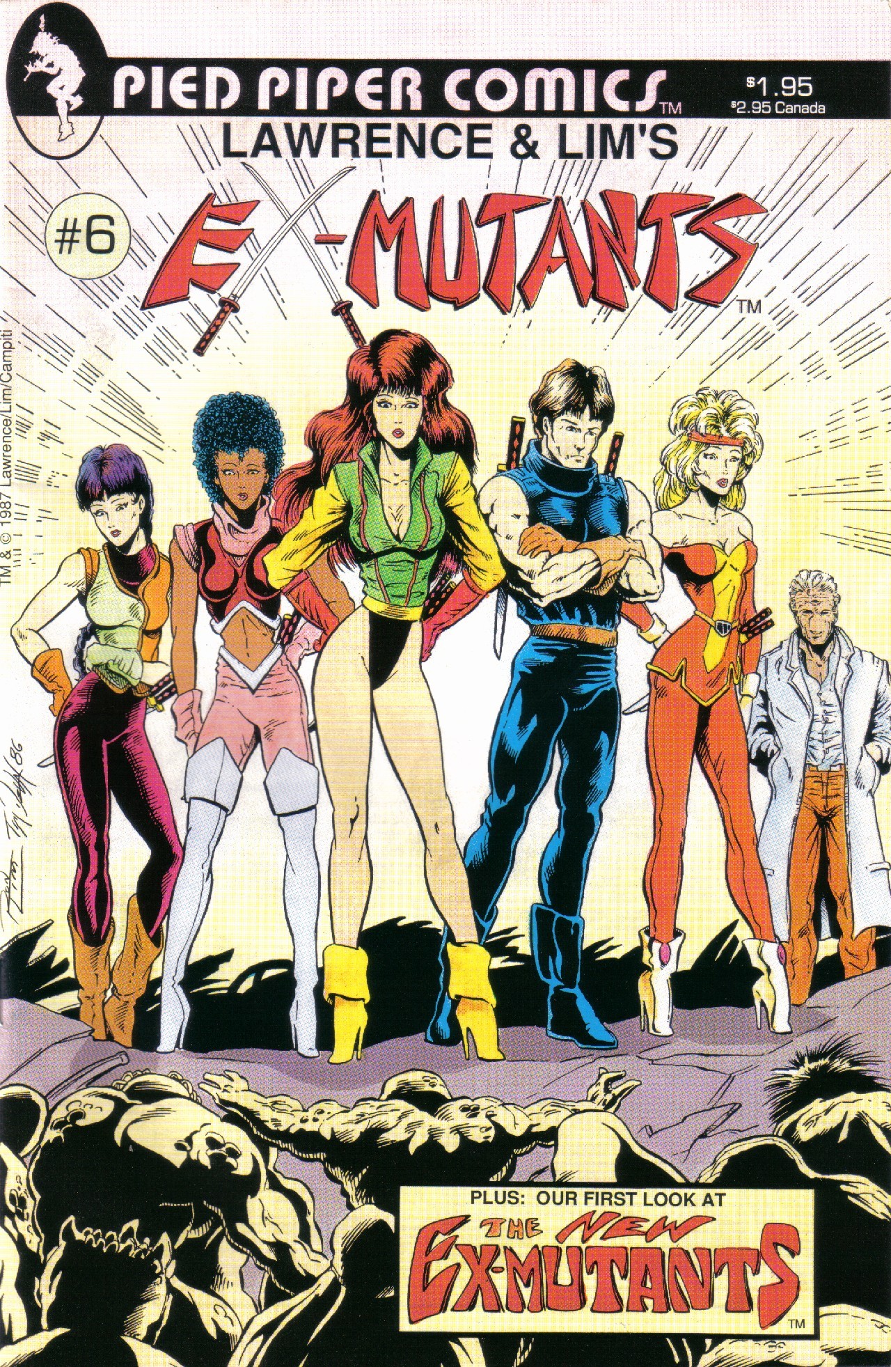Read online Ex-Mutants (1986) comic -  Issue #6 - 3