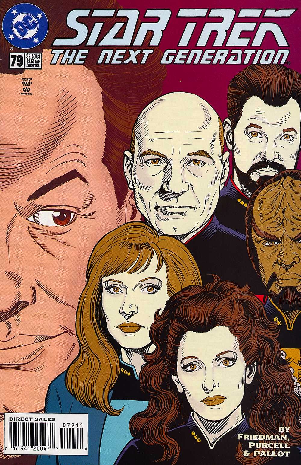 Read online Star Trek: The Next Generation (1989) comic -  Issue #79 - 1