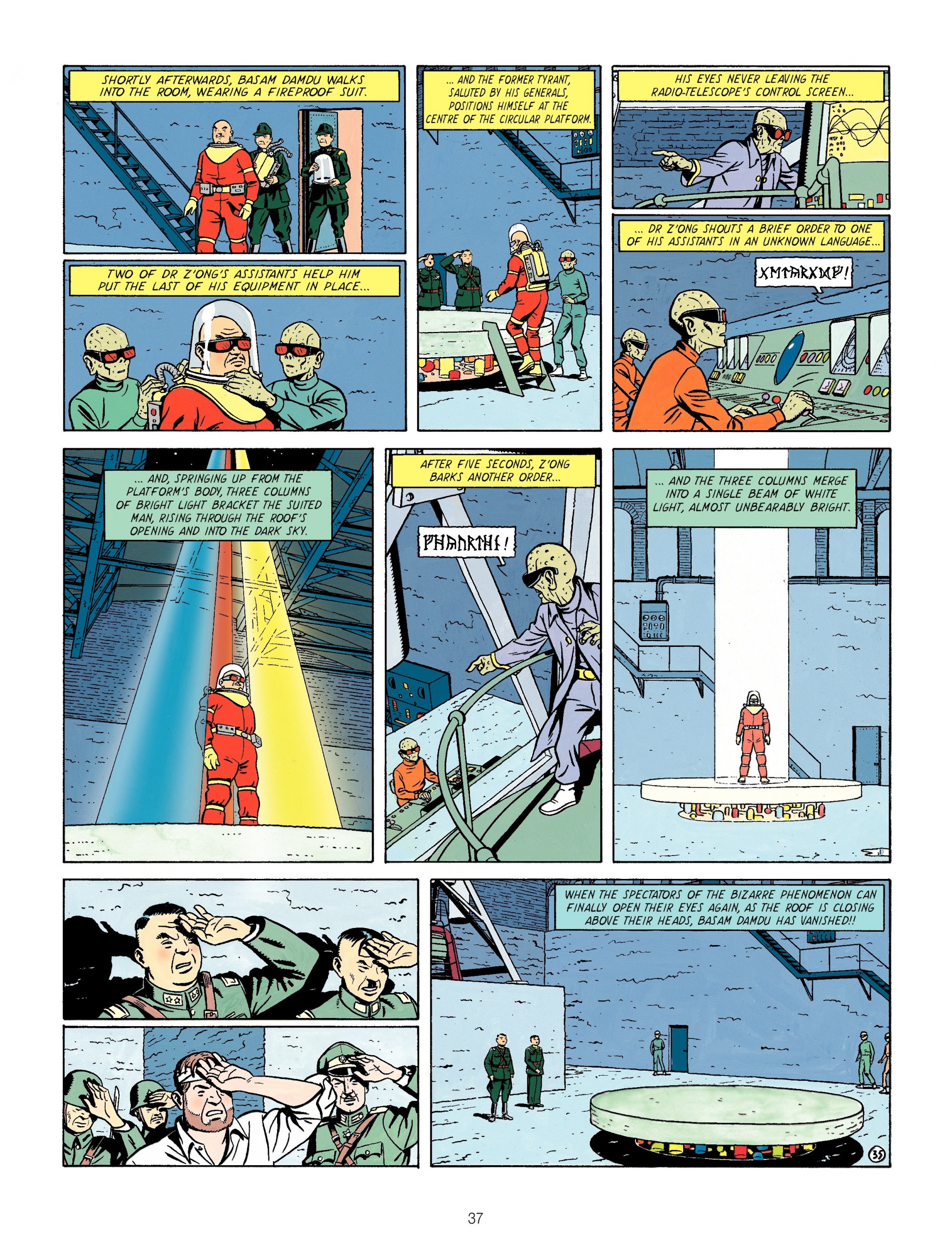 Read online Blake & Mortimer comic -  Issue #5 - 37