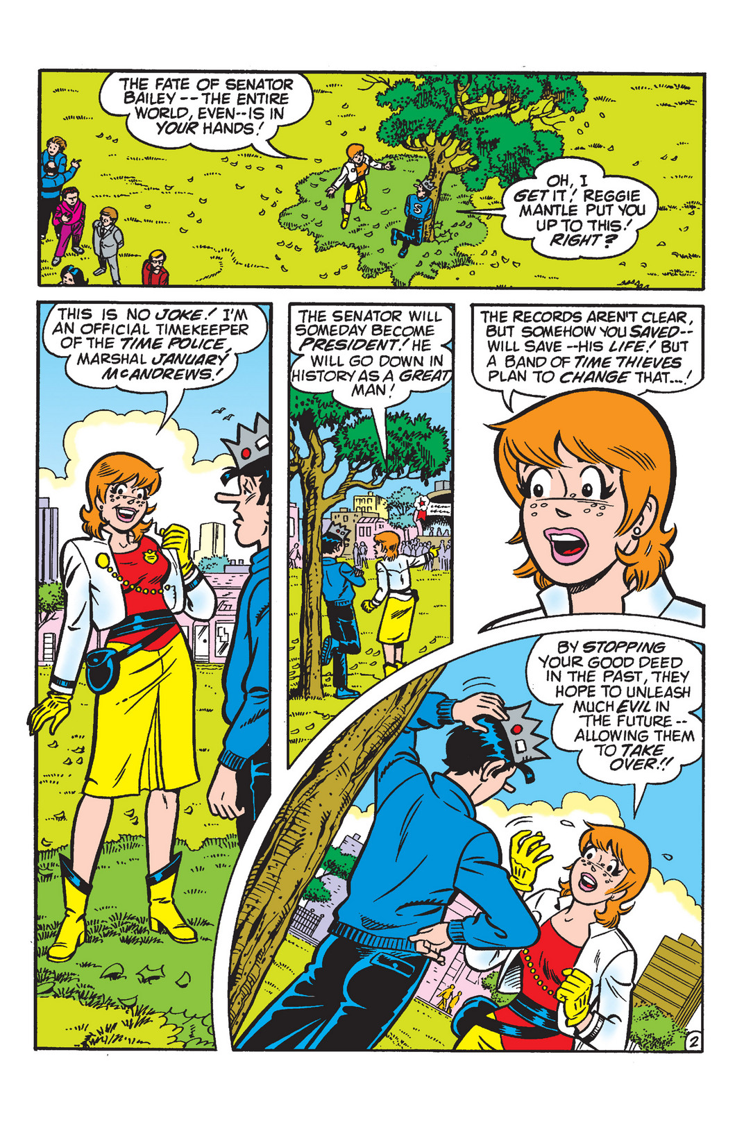 Read online Archie Through Time comic -  Issue # TPB (Part 1) - 27