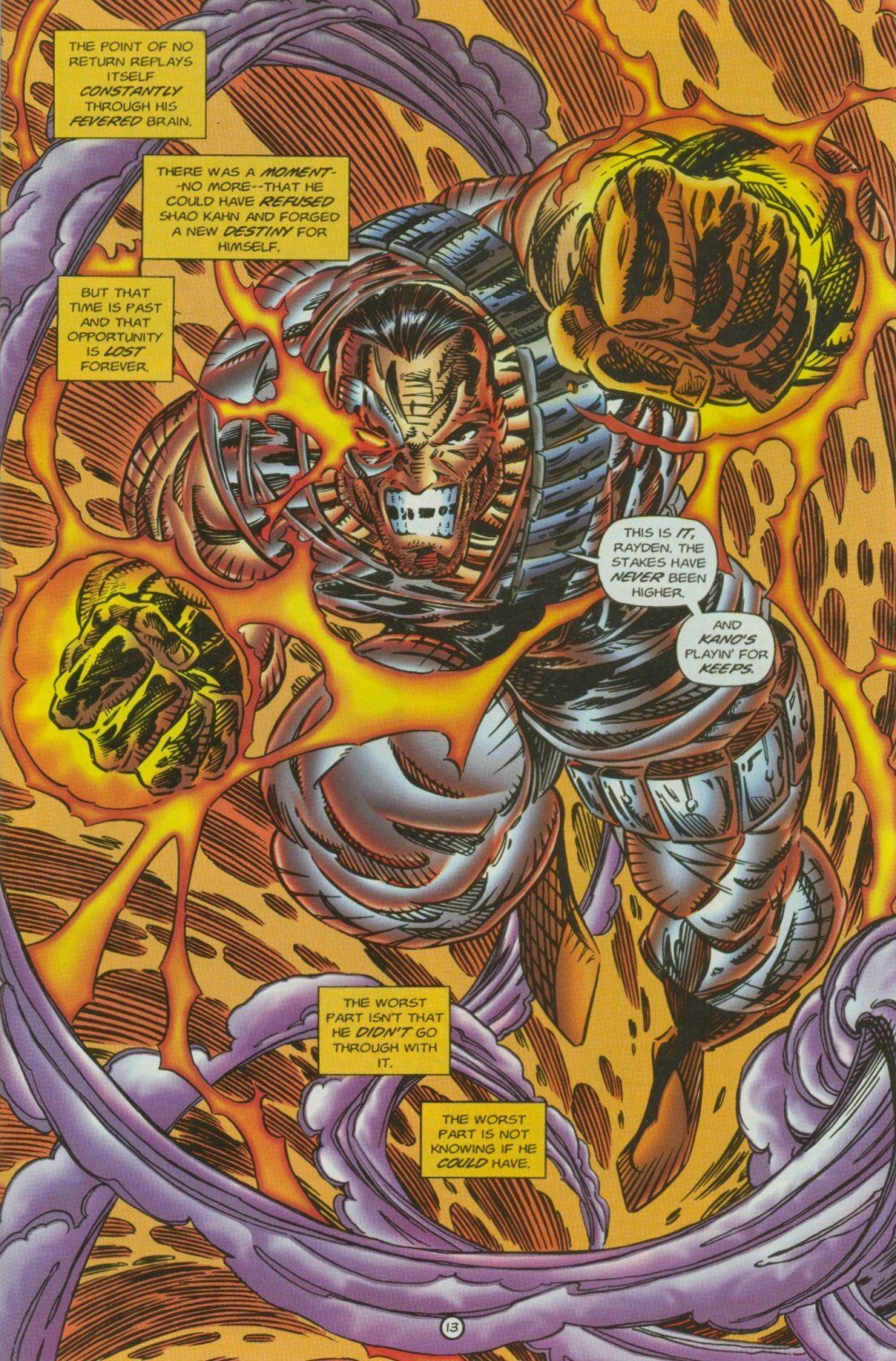 Read online Mortal Kombat: Rayden & Kano comic -  Issue #3 - 17