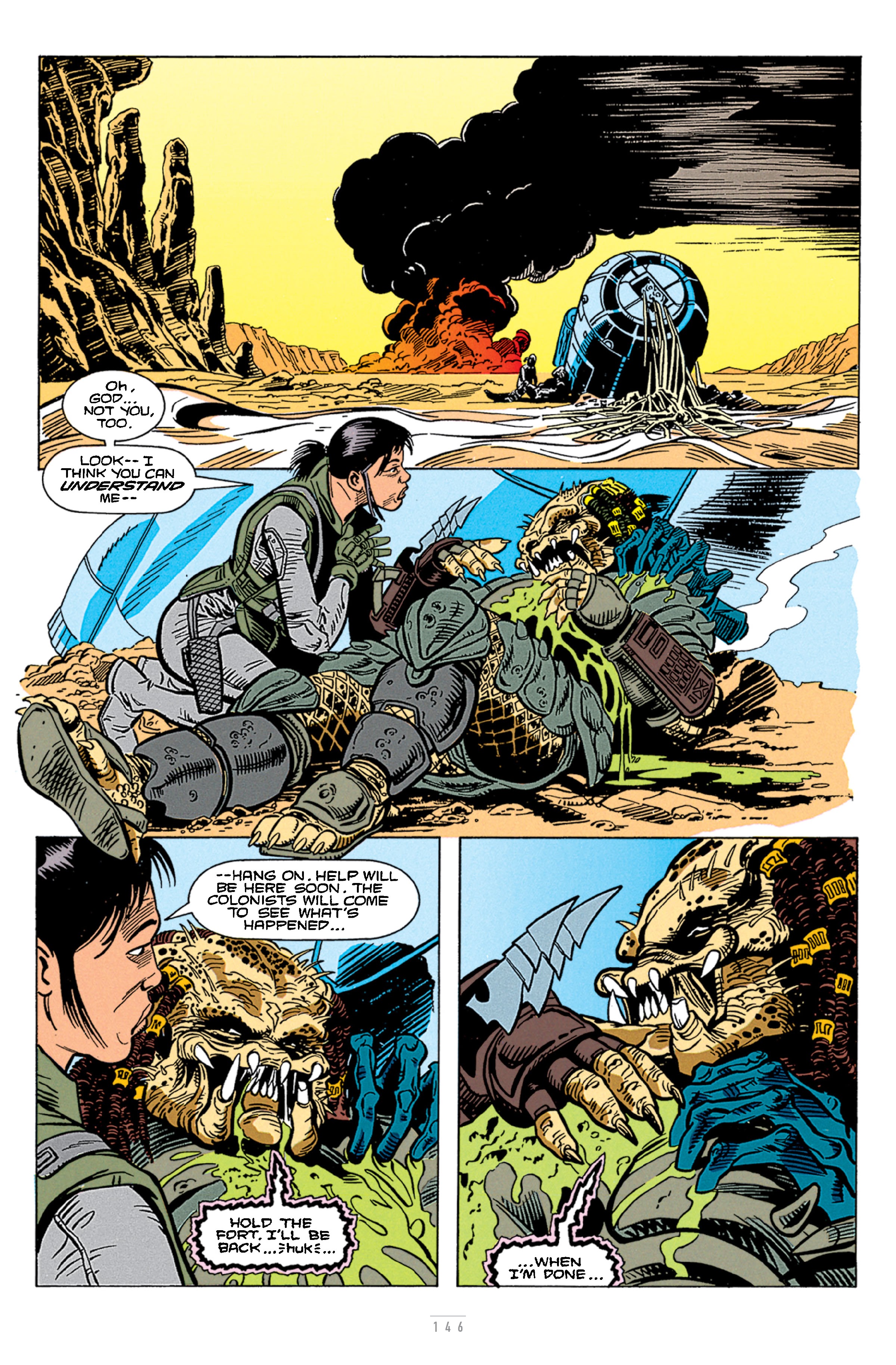 Read online Aliens vs. Predator 30th Anniversary Edition - The Original Comics Series comic -  Issue # TPB (Part 2) - 45