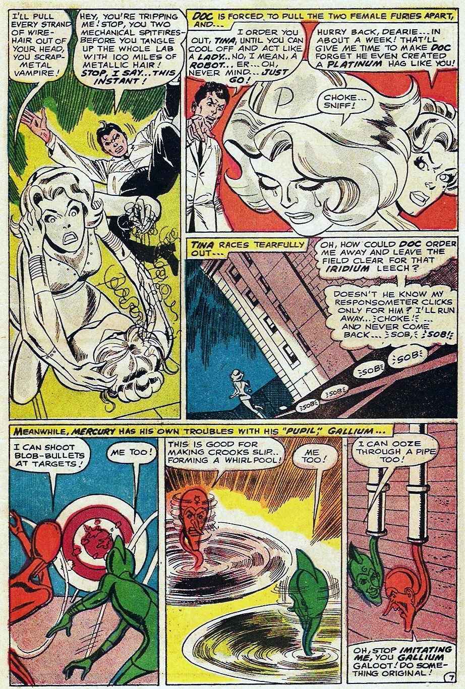 Read online Metal Men (1963) comic -  Issue #31 - 11