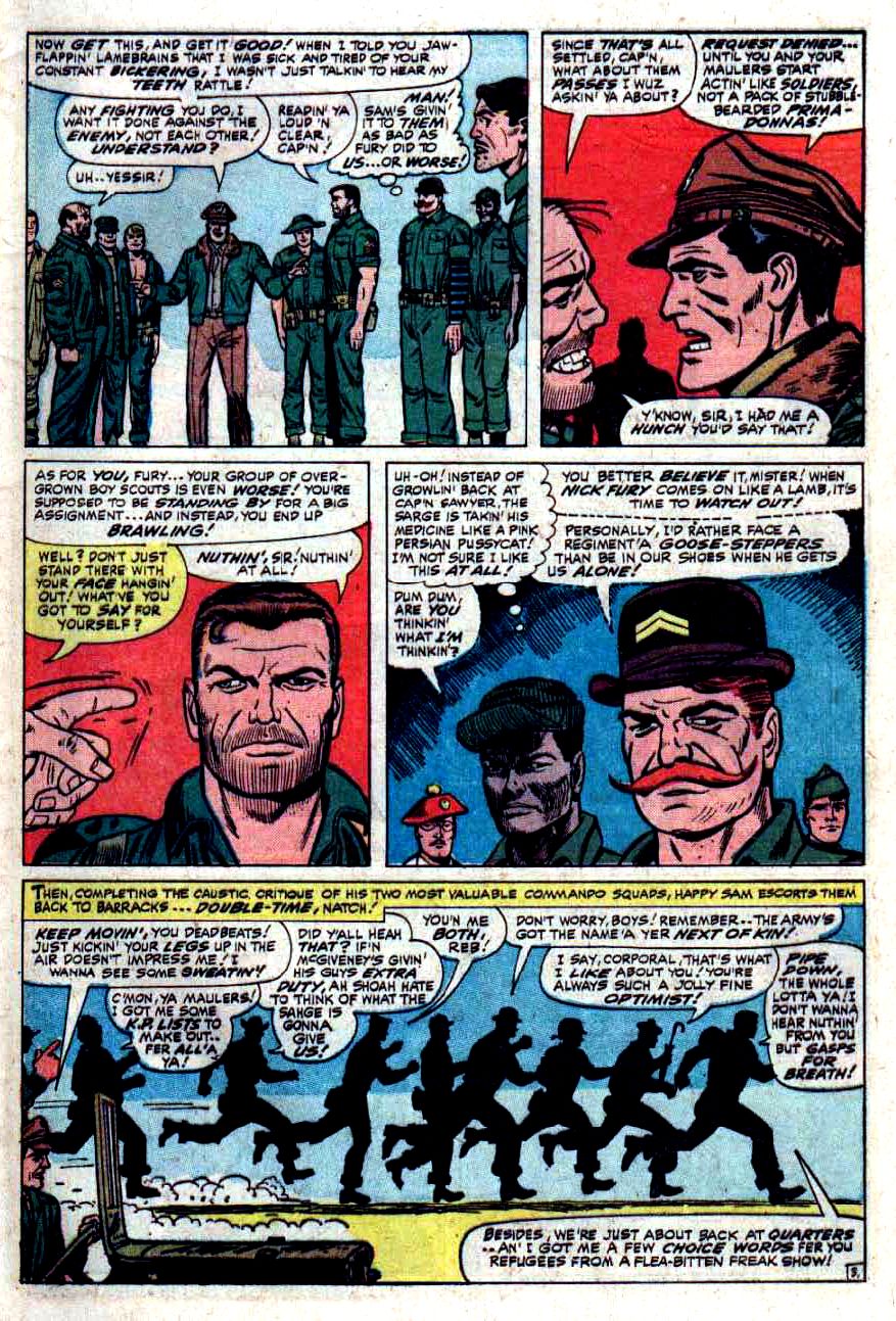Read online Sgt. Fury comic -  Issue #33 - 5