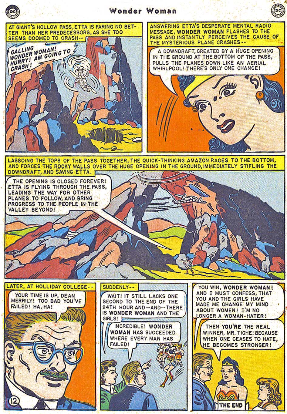 Read online Wonder Woman (1942) comic -  Issue #38 - 48