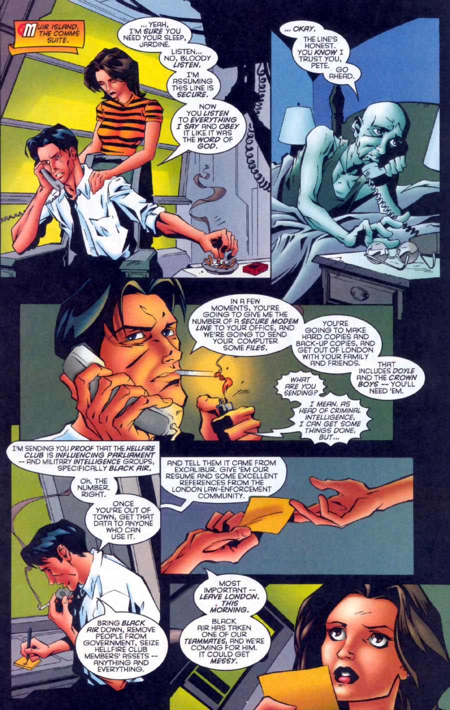 Read online Excalibur (1988) comic -  Issue #99 - 9