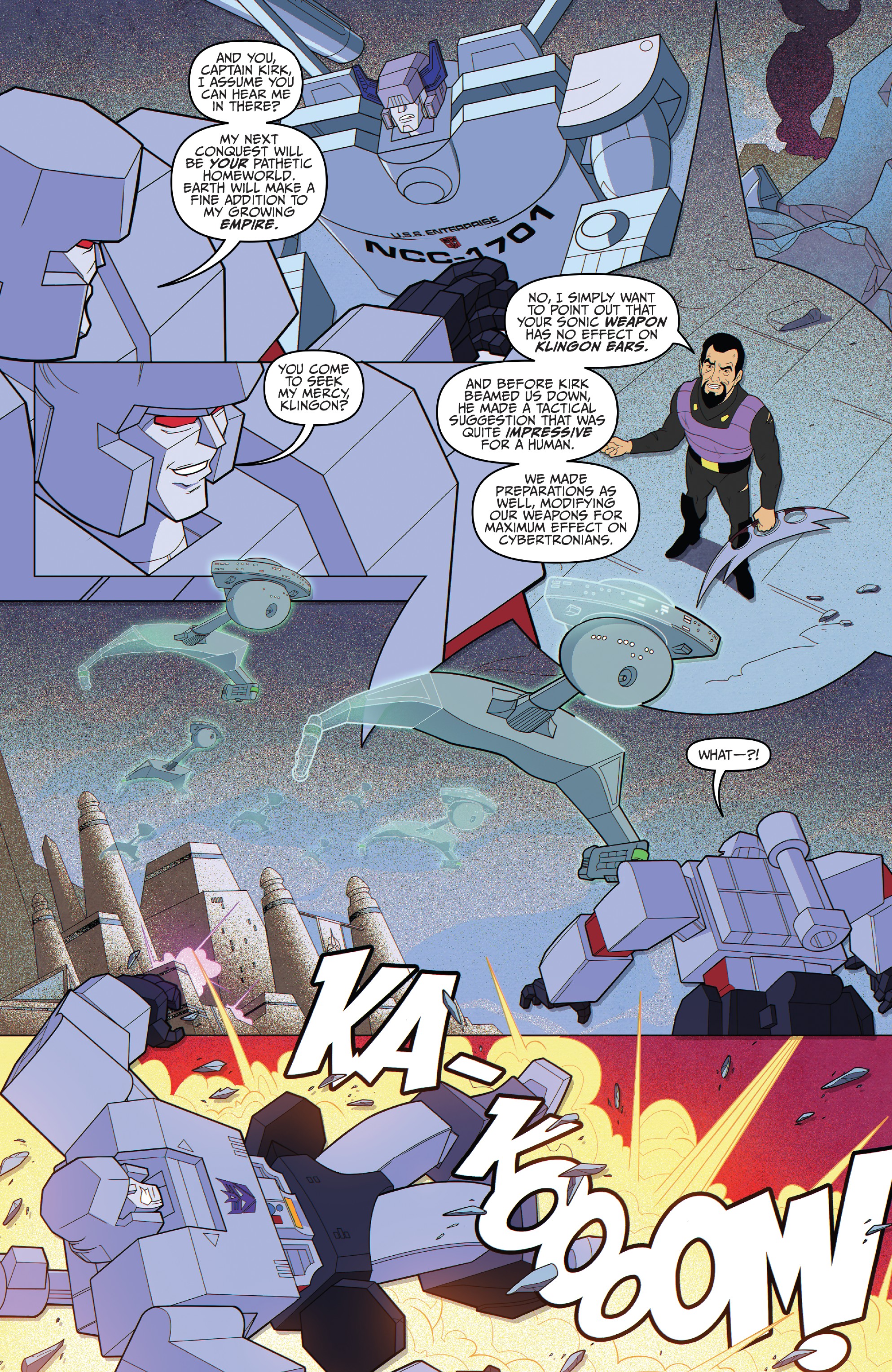Read online Star Trek vs. Transformers comic -  Issue #5 - 18