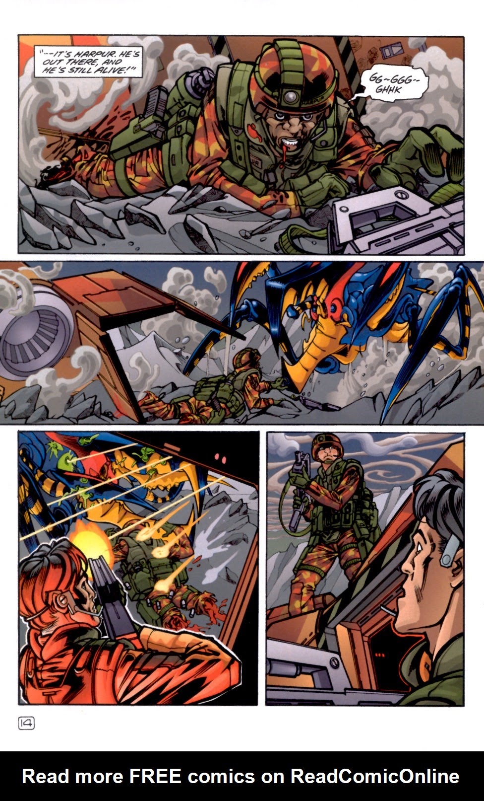 Read online Starship Troopers: Insect Touch comic -  Issue #2 - 16