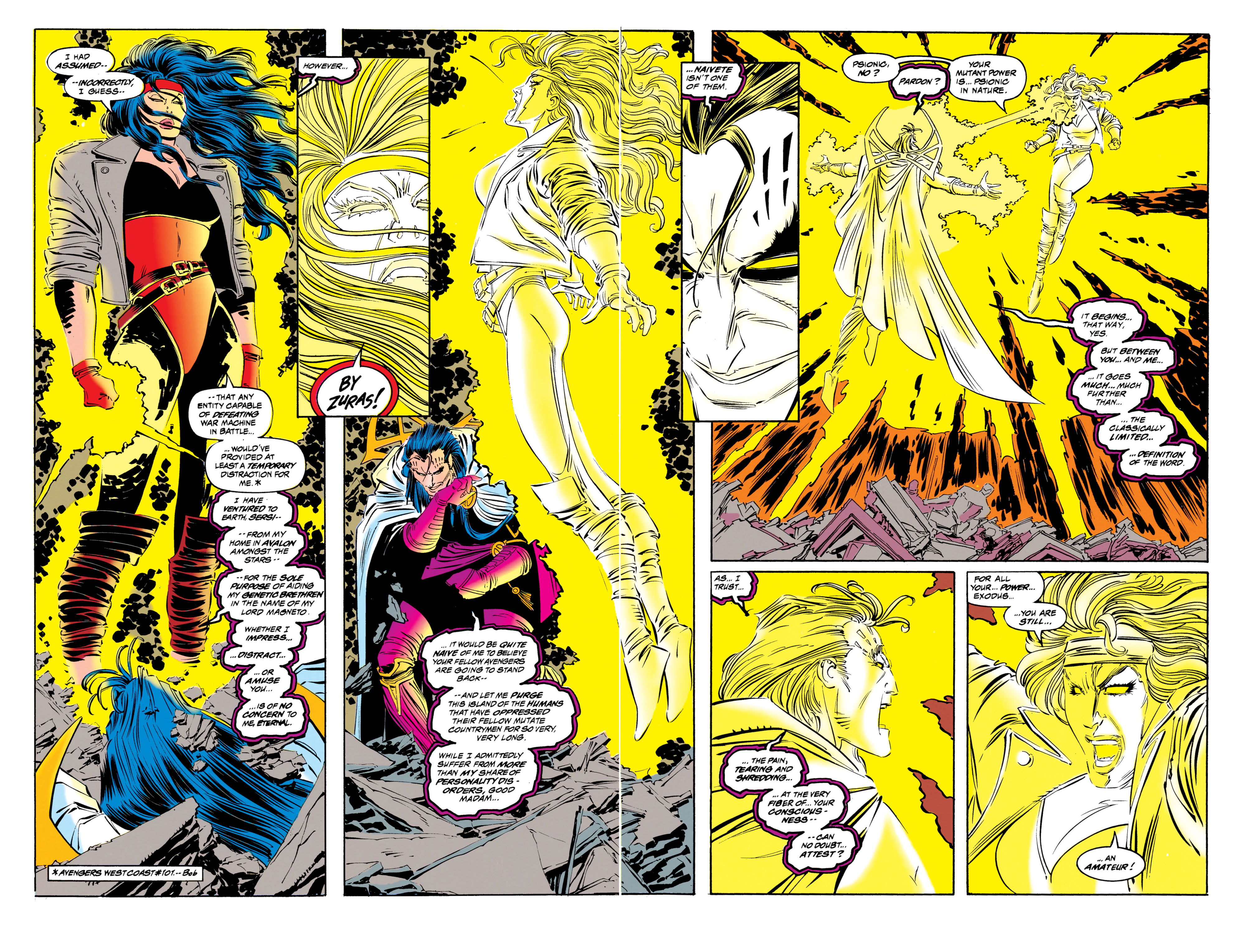 Read online Avengers: Avengers/X-Men - Bloodties comic -  Issue # TPB (Part 1) - 72