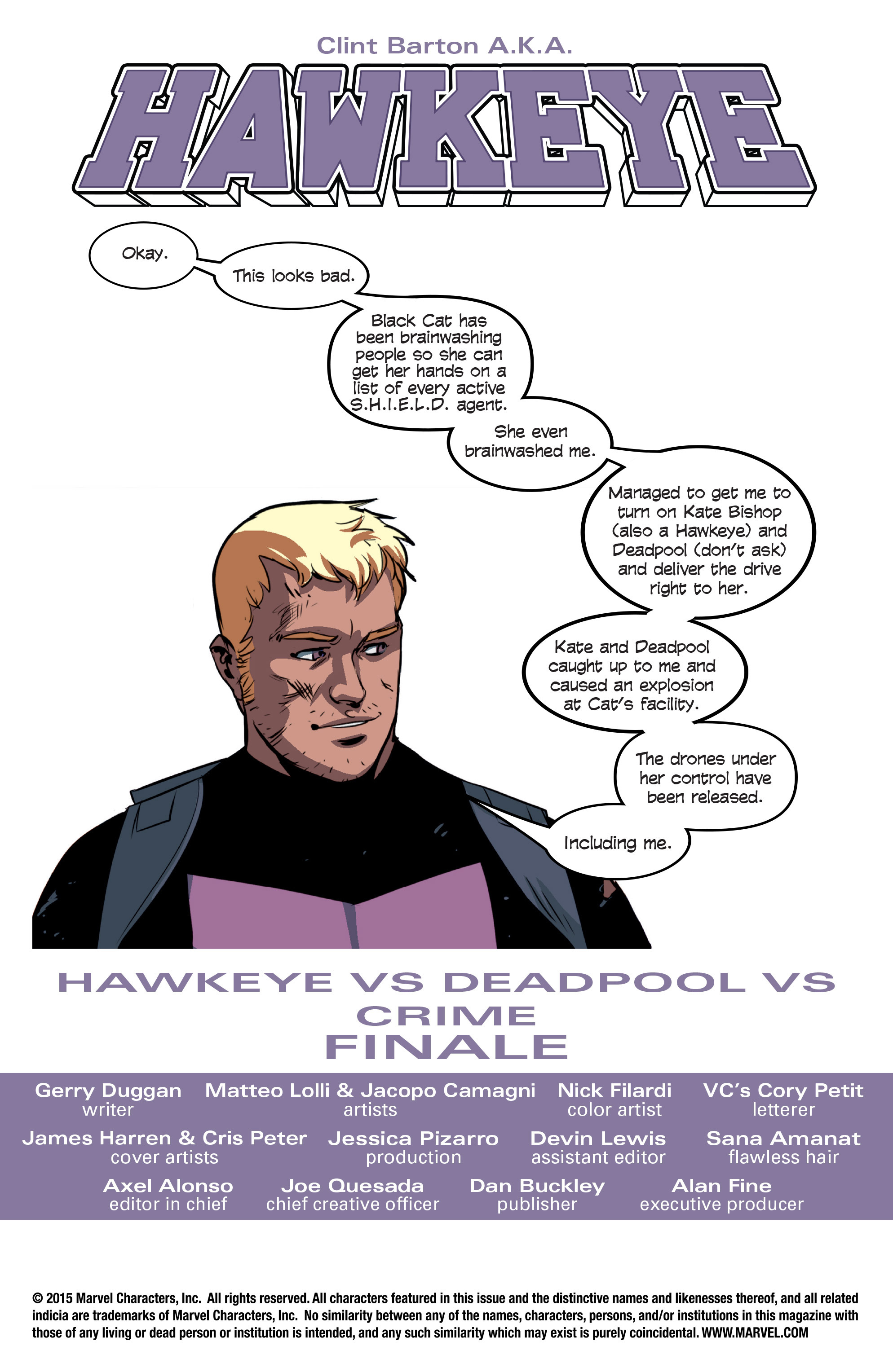 Read online Hawkeye vs. Deadpool comic -  Issue #4 - 2