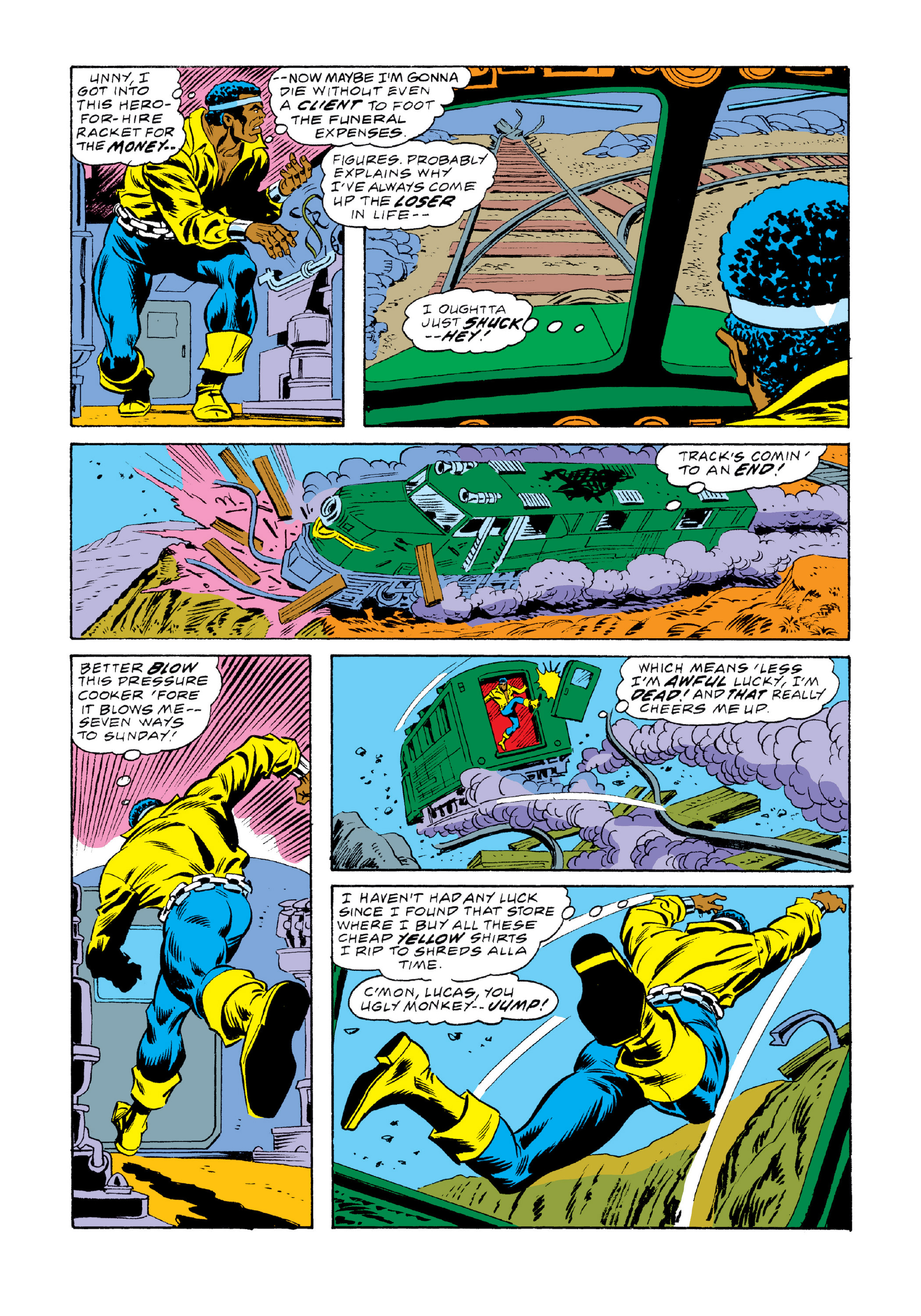 Read online Marvel Masterworks: Luke Cage, Power Man comic -  Issue # TPB 3 (Part 2) - 86