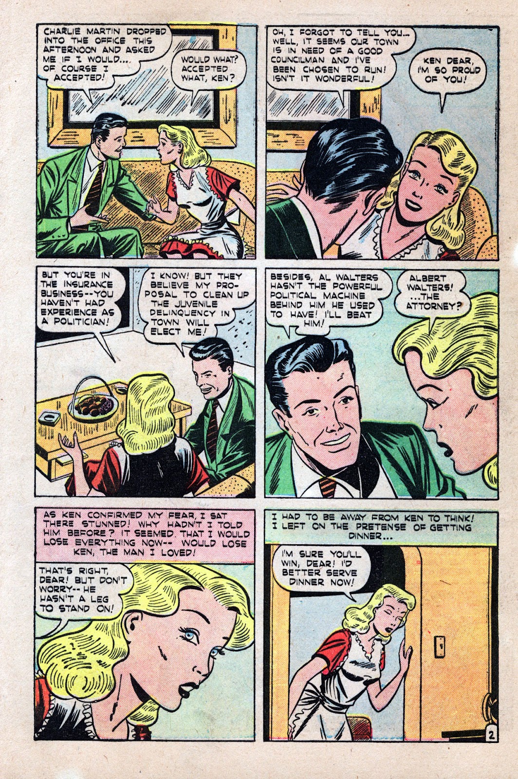 Love Romances (1949) issue 9 - Page 4