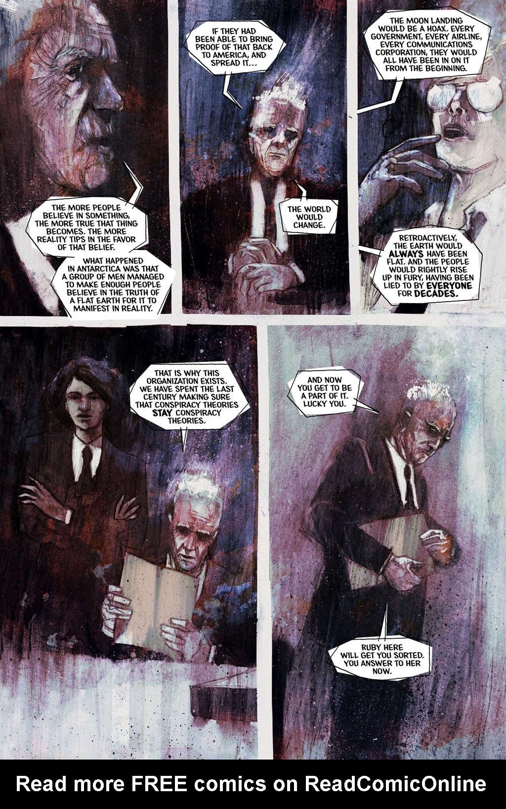 Read online The Department of Truth Complete Conspiracy Deluxe Edition comic -  Issue # TPB (Part 1) - 35